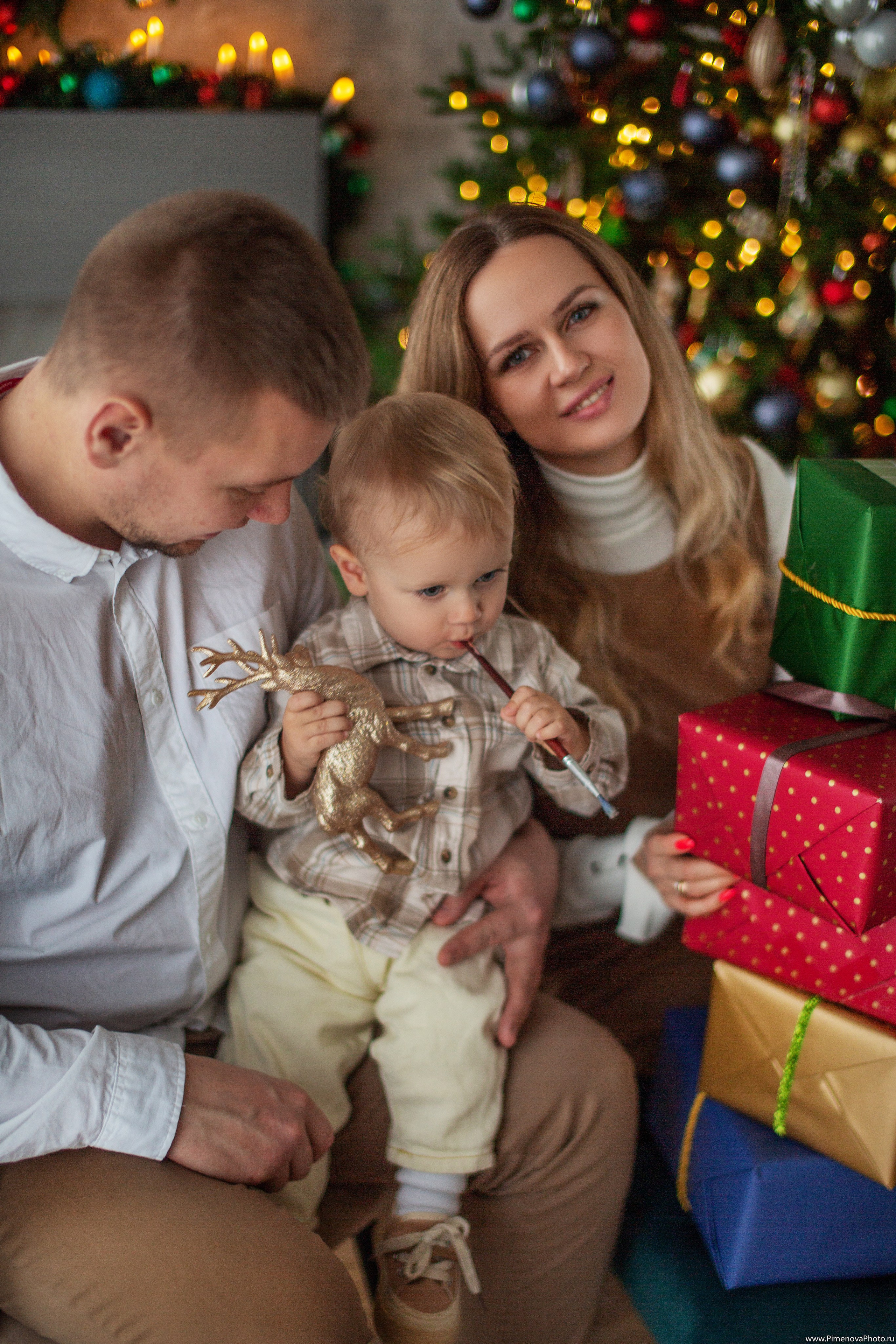 Новогодняя сказка Маркуса, 2024. Семейный и детский фотограф в Петрозаводске