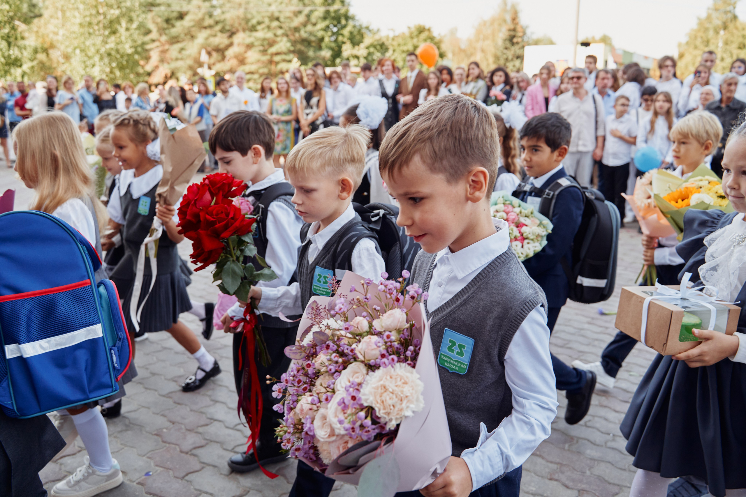1 сентября 1Ж класс. Фотограф Москва Арина Клокова