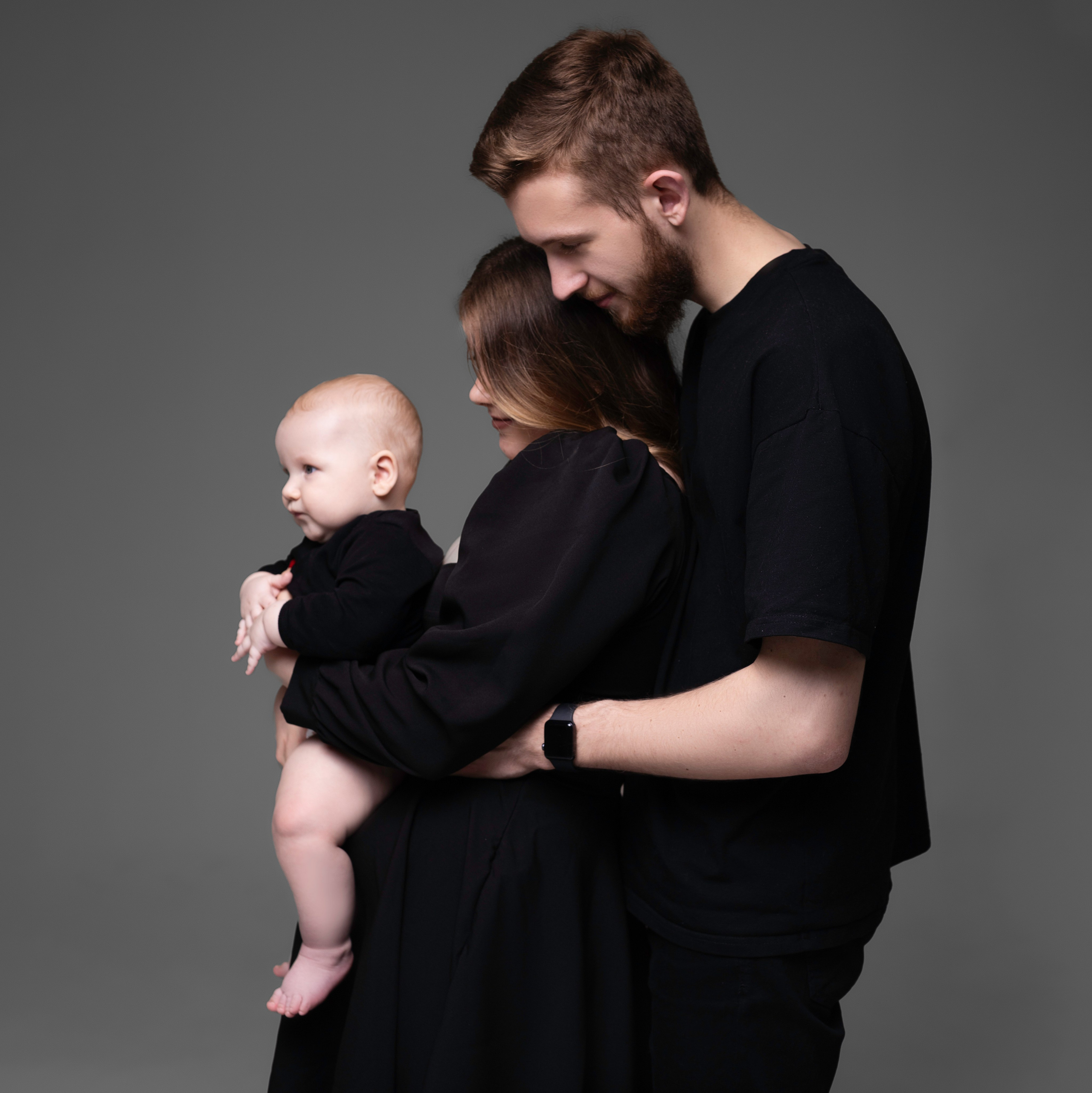 Николай и Анастасия — семейная фотосессия. Анастасия, Фотограф женского портрета и беременности в стиле vogue