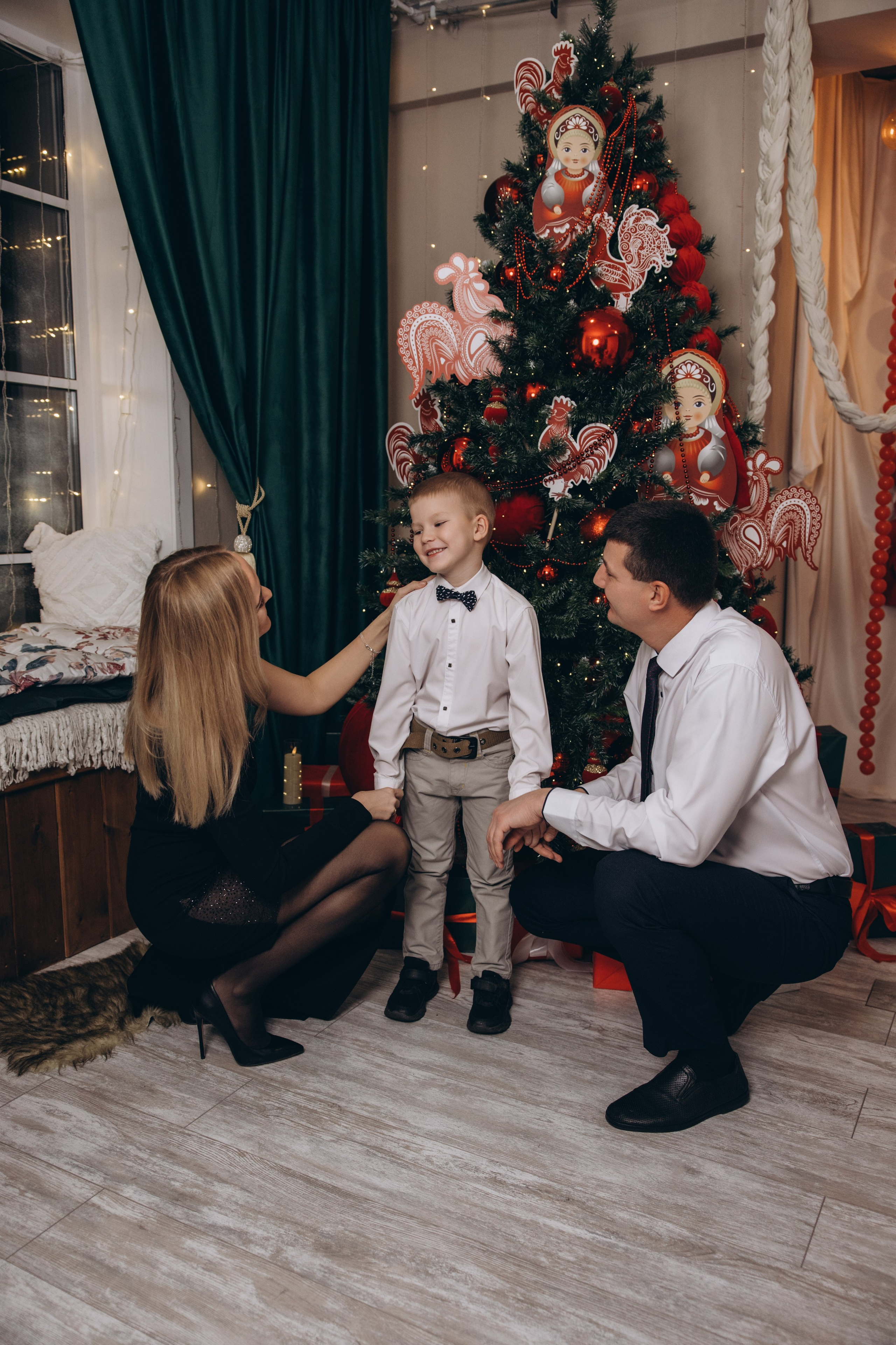 Новогодние истории в студии 8 этаж. Свадебный, семейный фотограф в Иркутске Светлана Макаричева