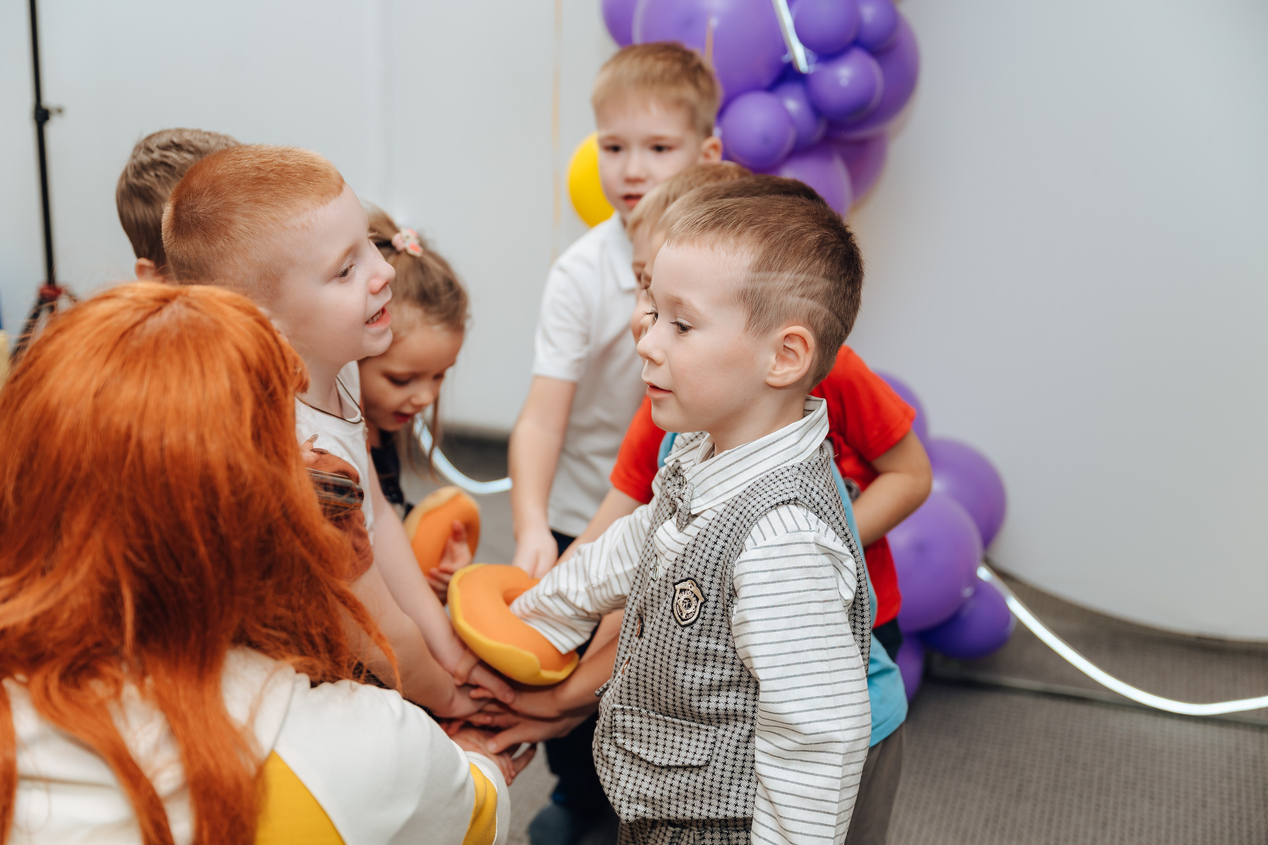 Праздник Матвея Мультифокс. Детский и семейный фотограф Катерина Мишина
