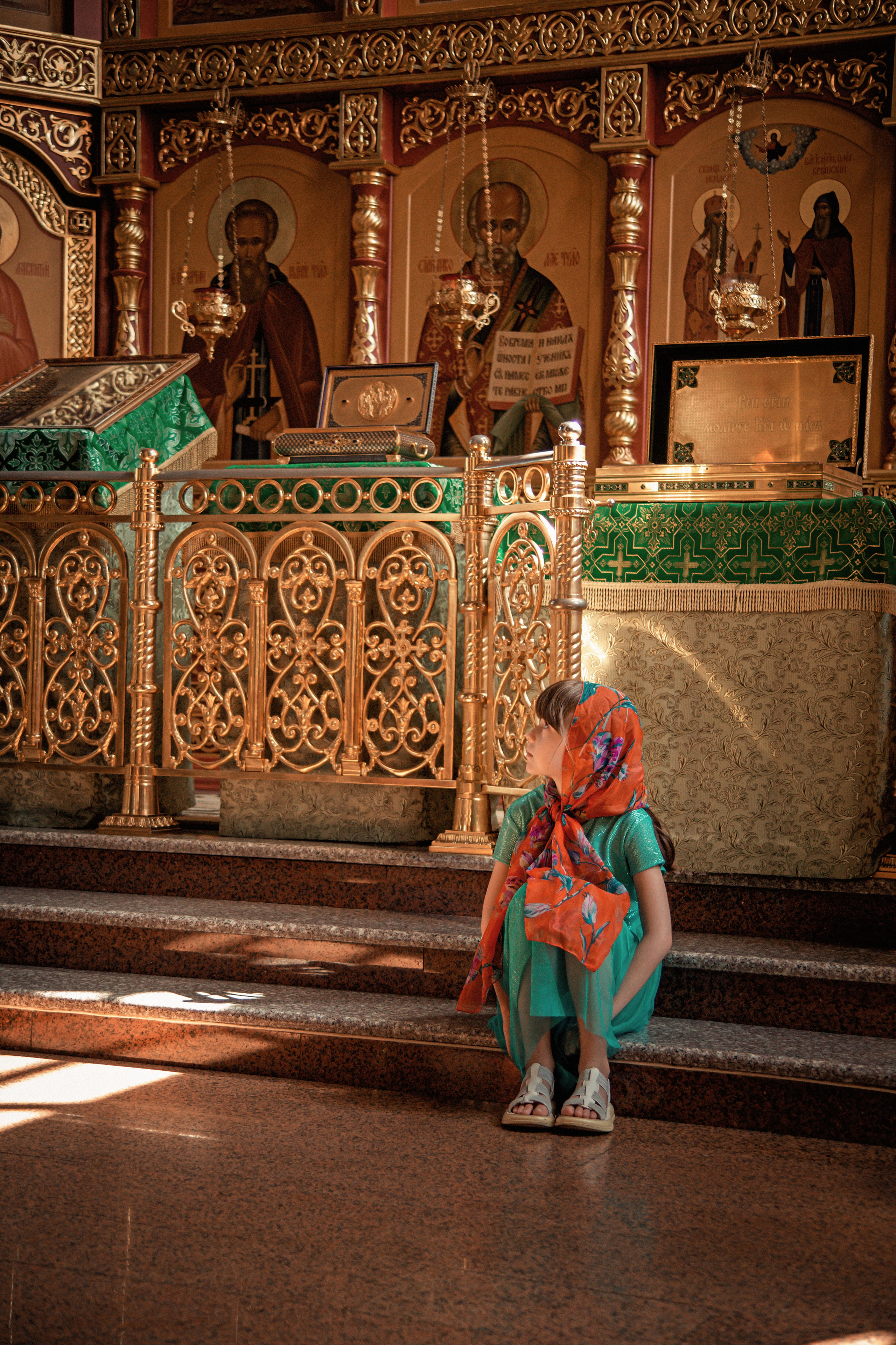 Общее крещение. Семейный и детский фотограф в Москве Ольга Кривенцова