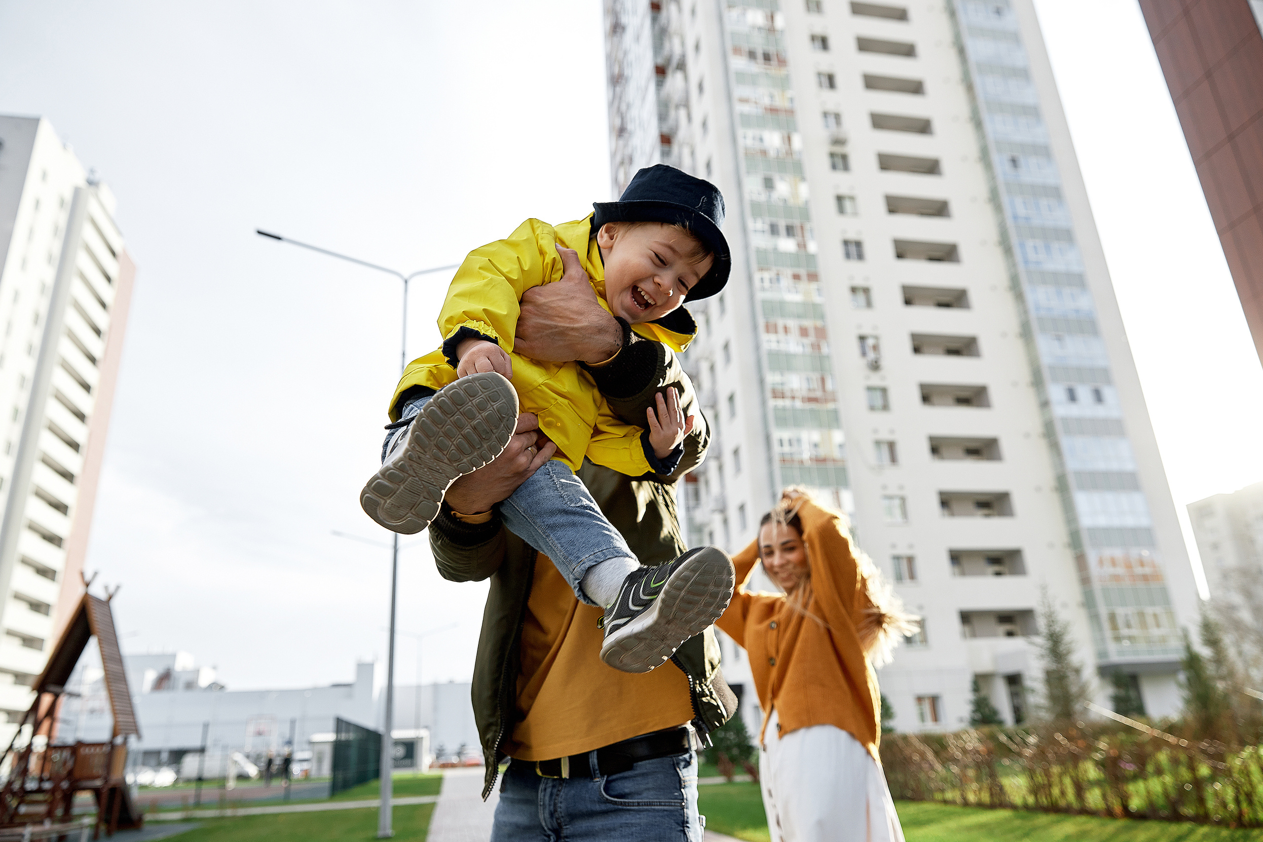Семейная съёмка на территории ЖК Аквамарин. Свадебный фотограф в Ульяновске Александр Никитин