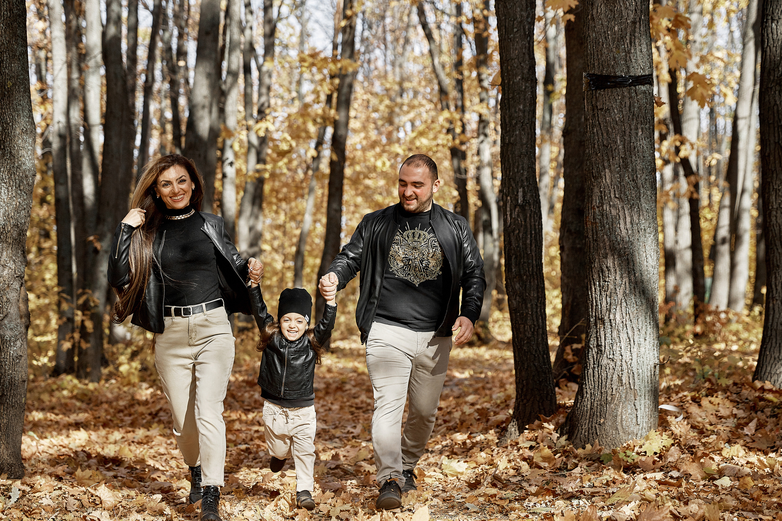 Осенняя семейная фотосессия в парке. Свадебный фотограф в Ульяновске Александр Никитин