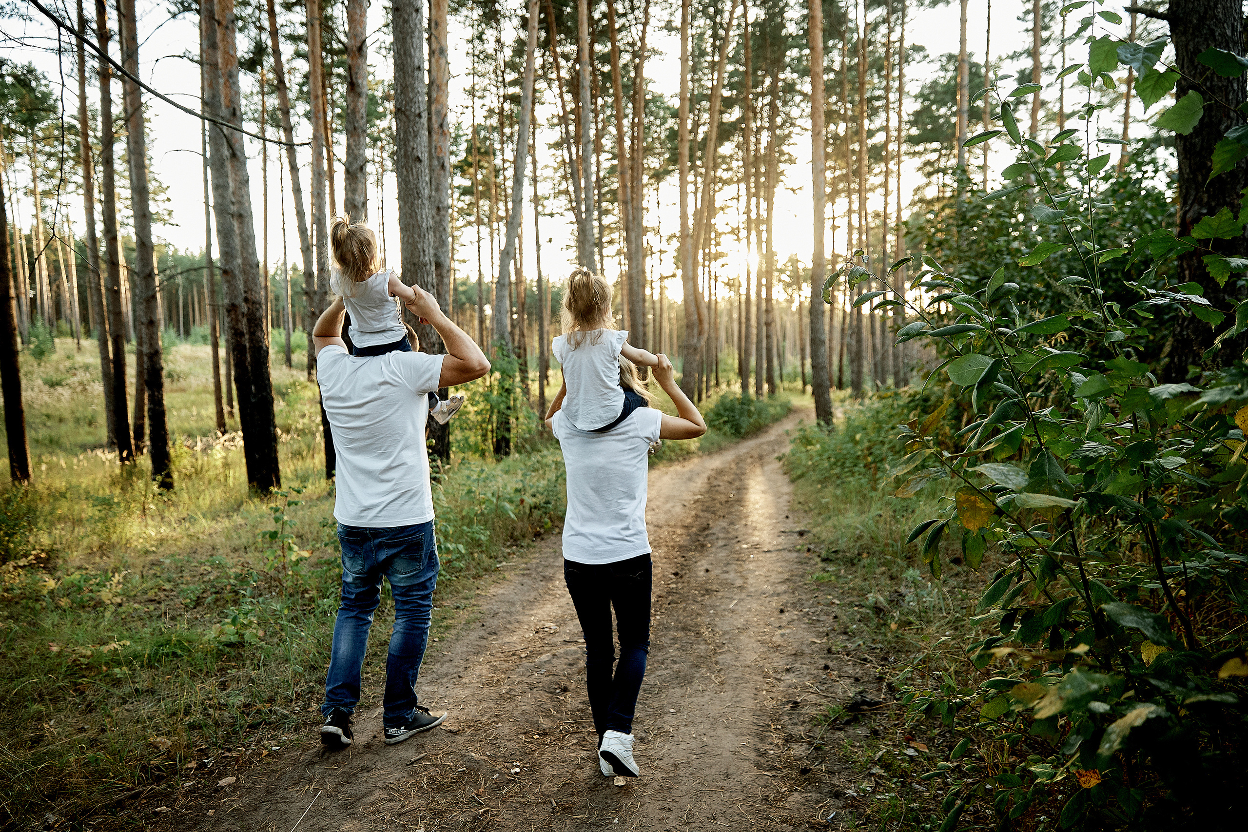 Семейная фотосессия в лесу. Свадебный фотограф в Ульяновске Александр Никитин