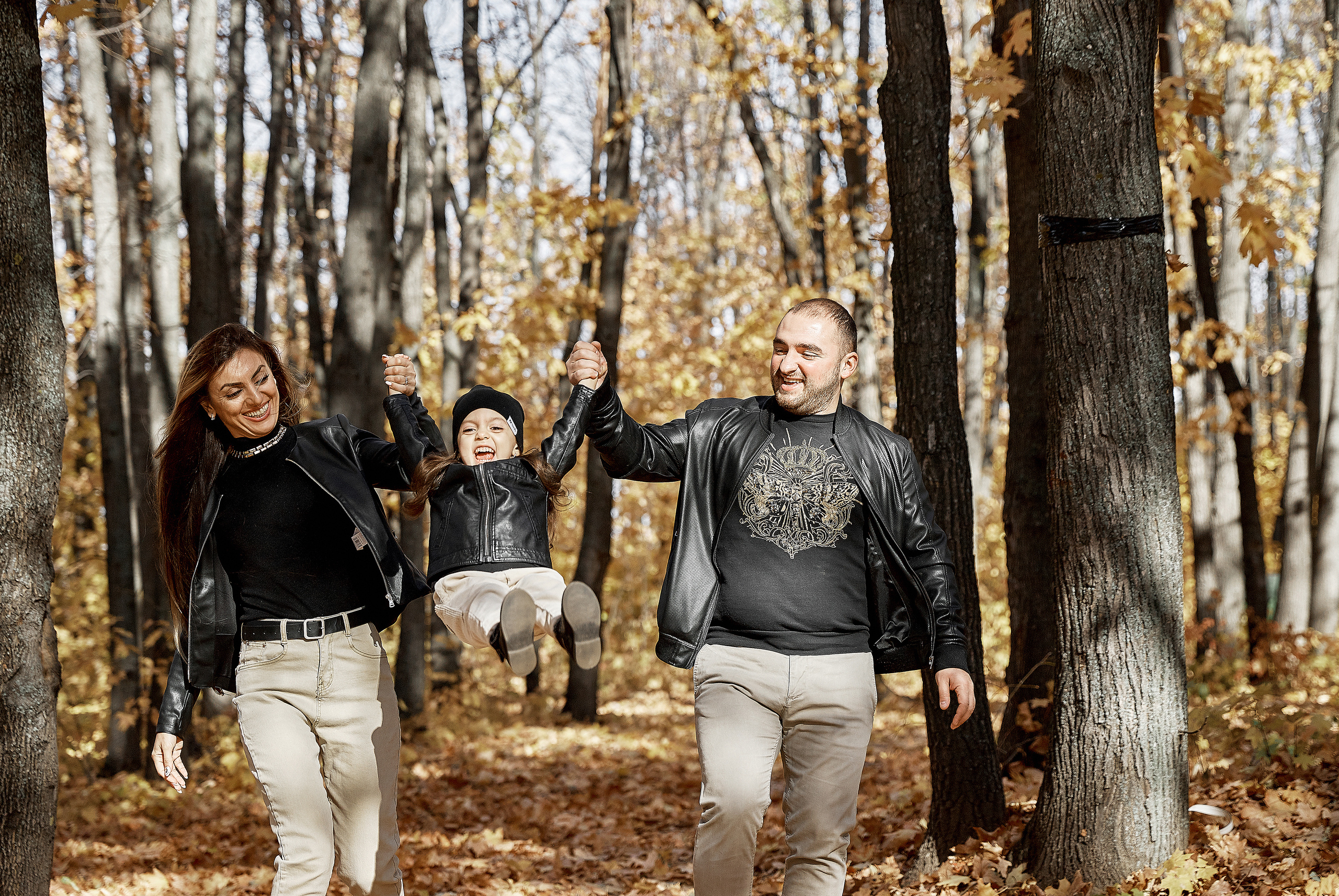 Осенняя семейная фотосессия в парке. Свадебный фотограф в Ульяновске Александр Никитин