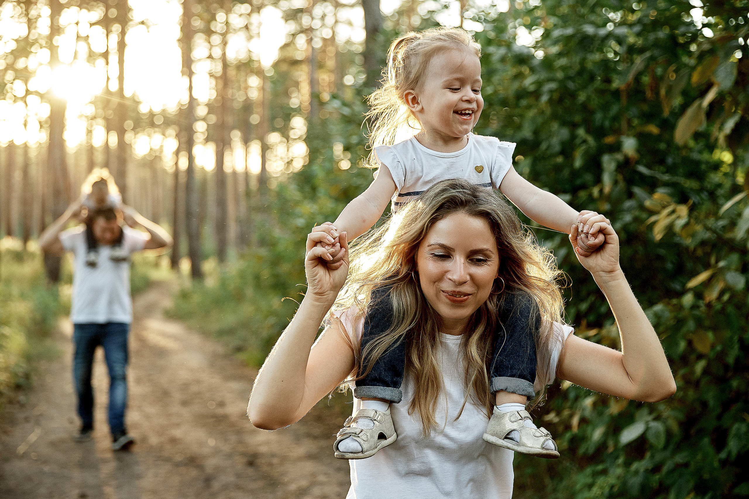 Семейная фотосессия в лесу. Свадебный фотограф в Ульяновске Александр Никитин