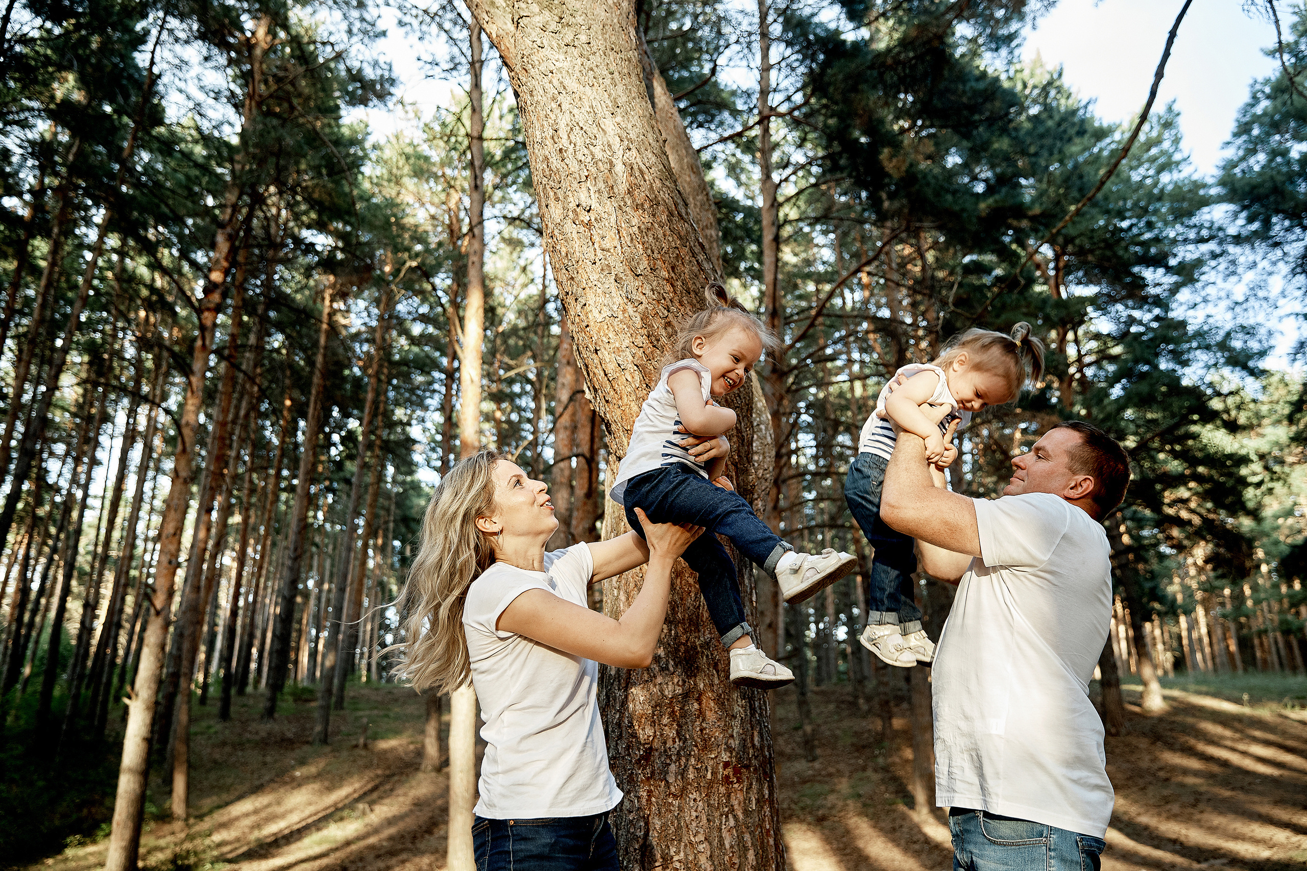 Семейная фотосессия в лесу. Свадебный фотограф в Ульяновске Александр Никитин