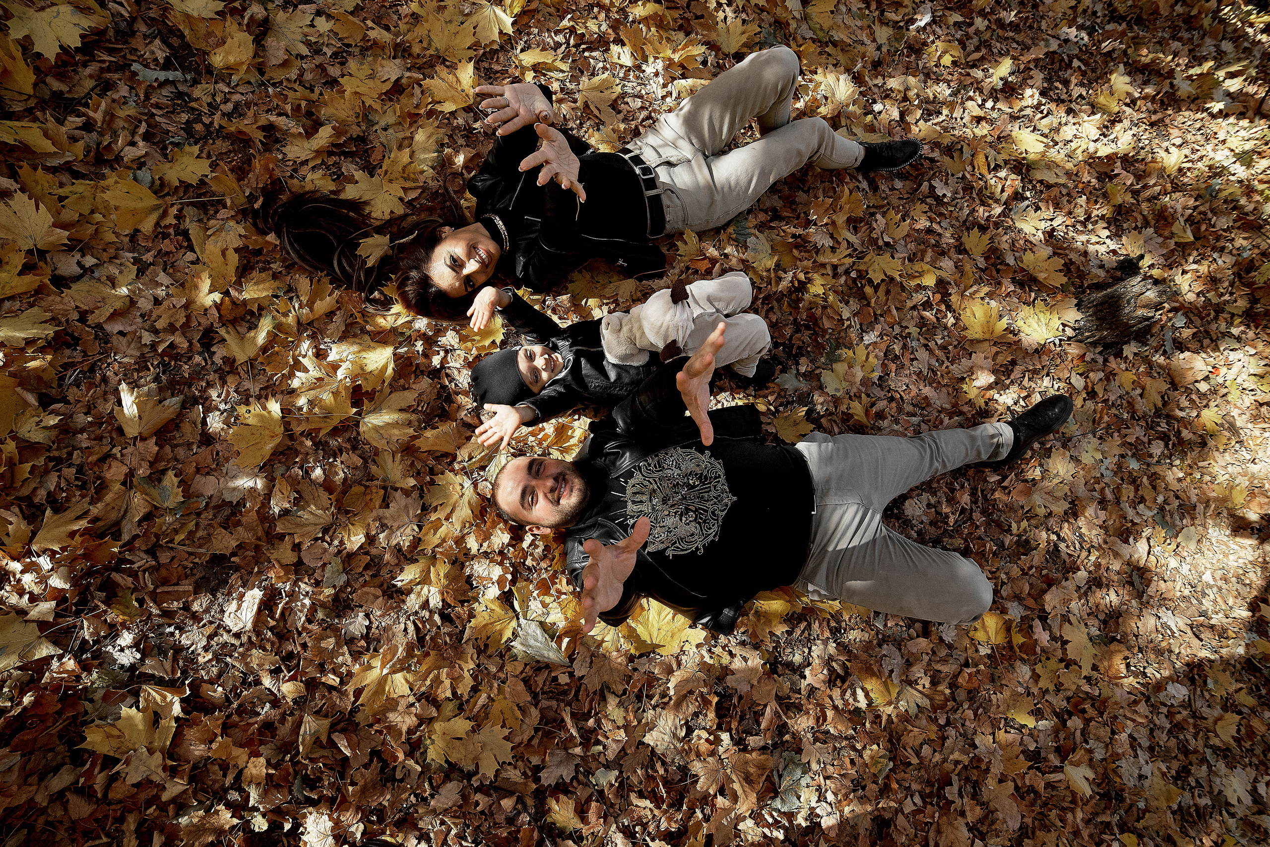 Осенняя семейная фотосессия в парке. Свадебный фотограф в Ульяновске Александр Никитин