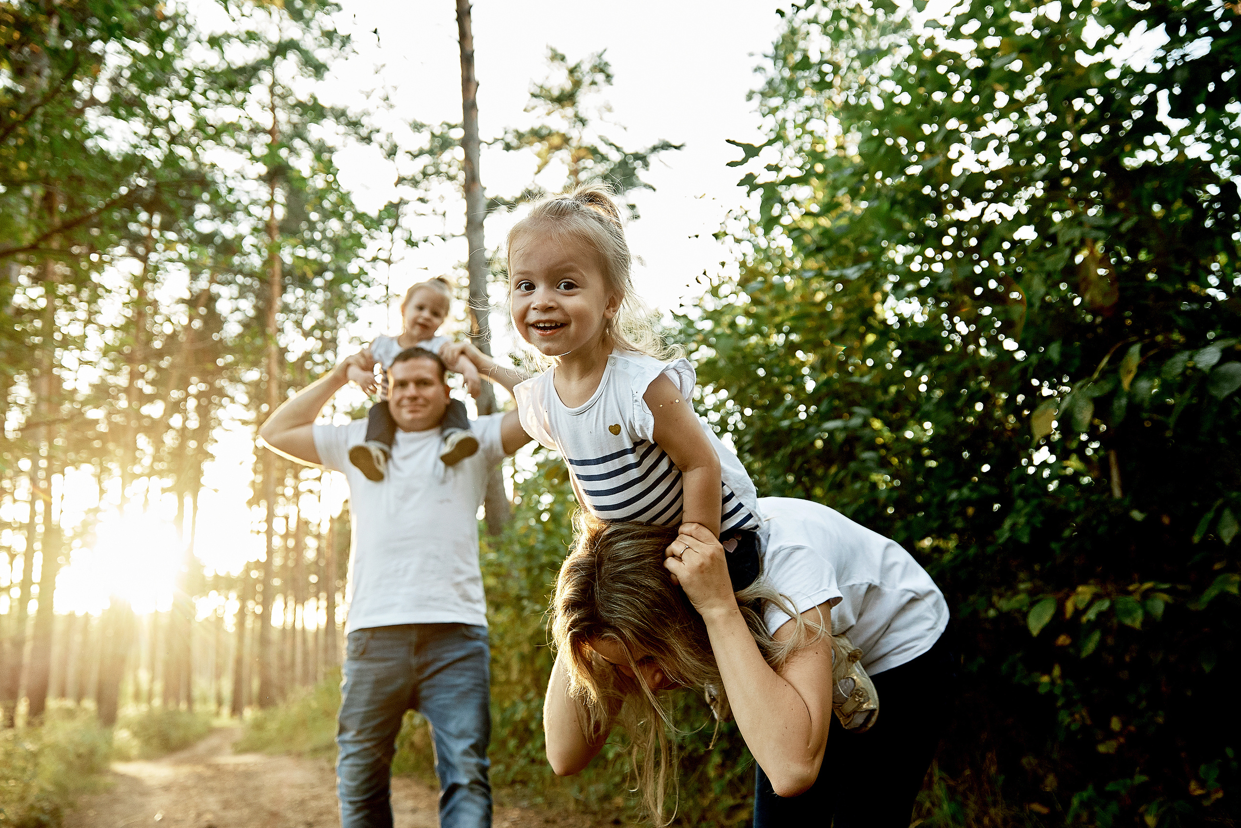 Семейная фотосессия в лесу. Свадебный фотограф в Ульяновске Александр Никитин