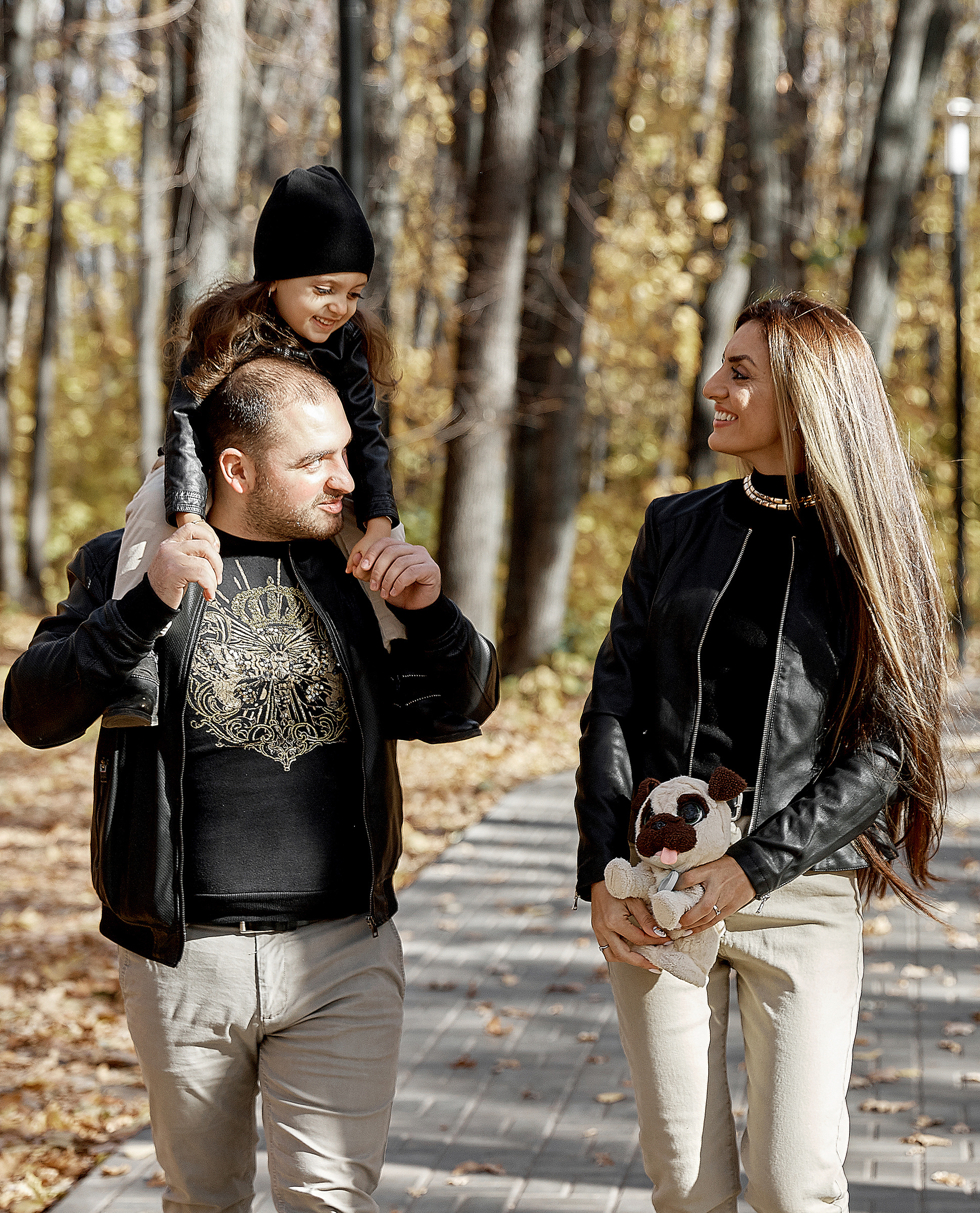 Осенняя семейная фотосессия в парке. Свадебный фотограф в Ульяновске Александр Никитин