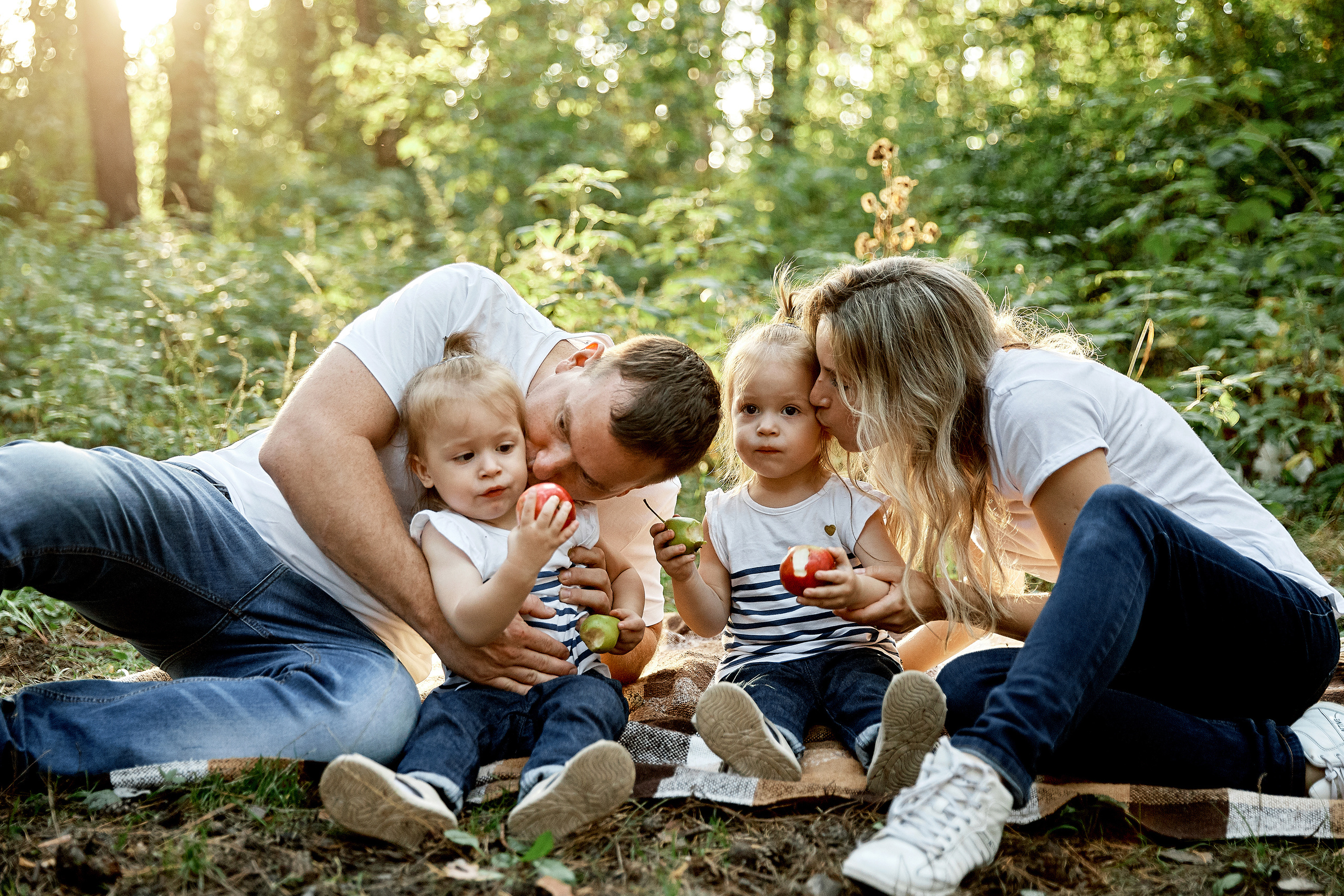 Семейная фотосессия в лесу. Свадебный фотограф в Ульяновске Александр Никитин