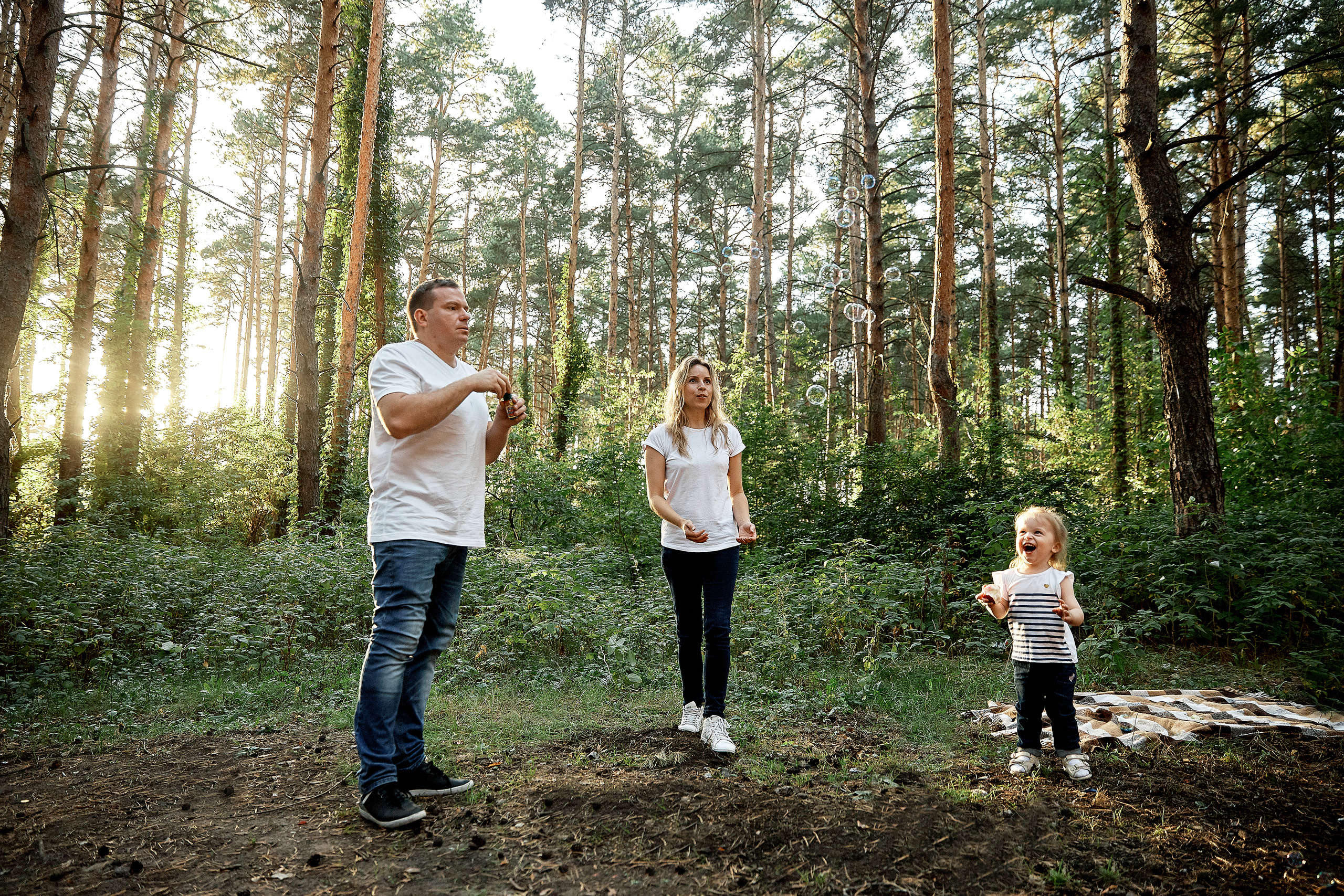 Семейная фотосессия в лесу. Свадебный фотограф в Ульяновске Александр Никитин