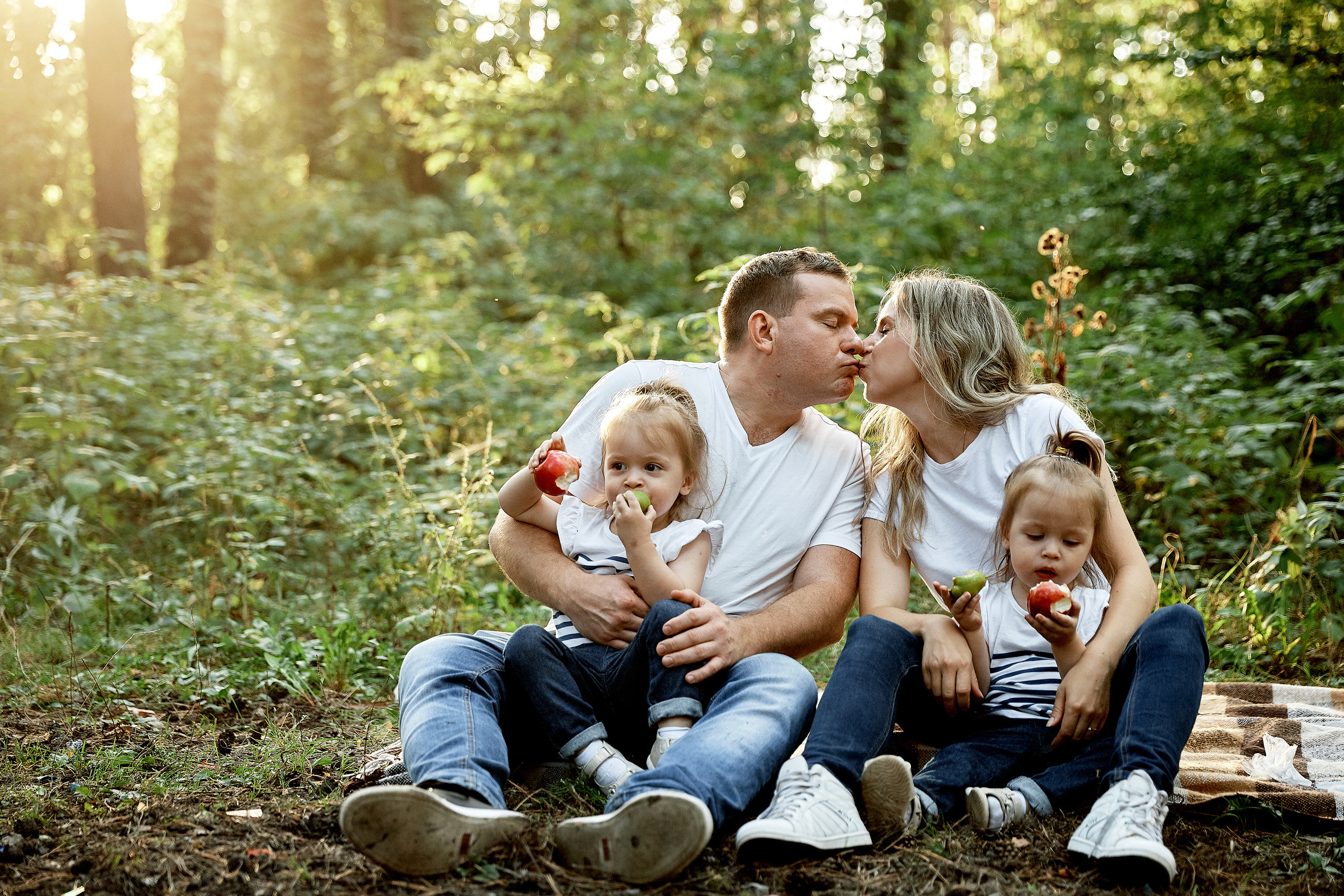Семейная фотосессия в лесу. Свадебный фотограф в Ульяновске Александр Никитин