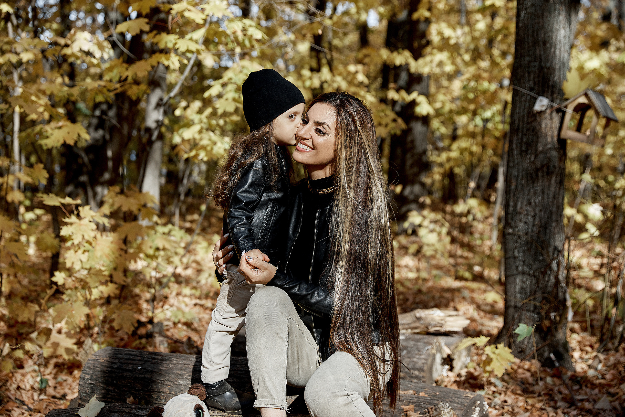 Осенняя семейная фотосессия в парке. Свадебный фотограф в Ульяновске Александр Никитин