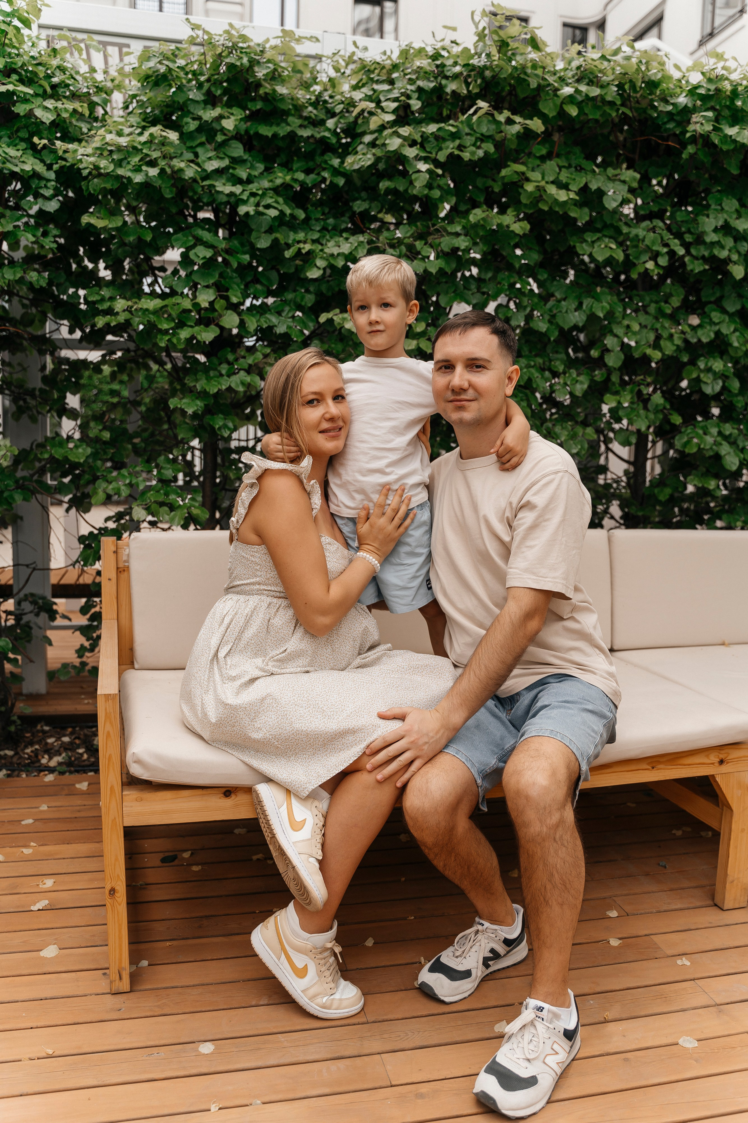 Ваня, Лара и Миша. Волик Мария