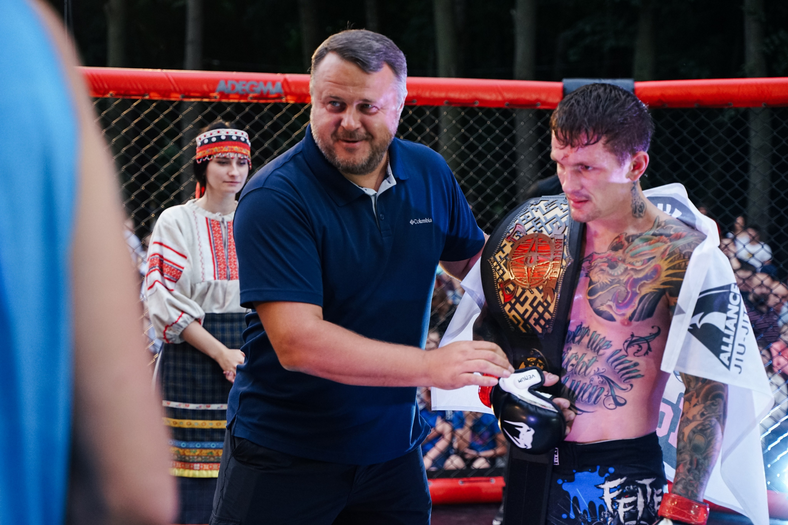 Вечер боев в ЦПКиО. Фотограф Надежда Погребняк | Рязань | Москва