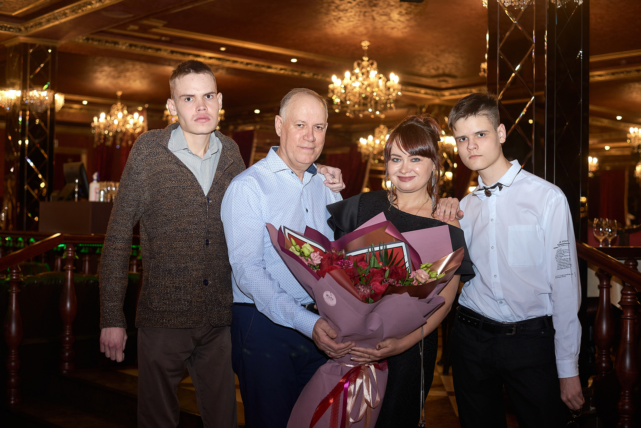 Юбилей. Фотограф Елена Дука. Контент съемка. Семейная фотография