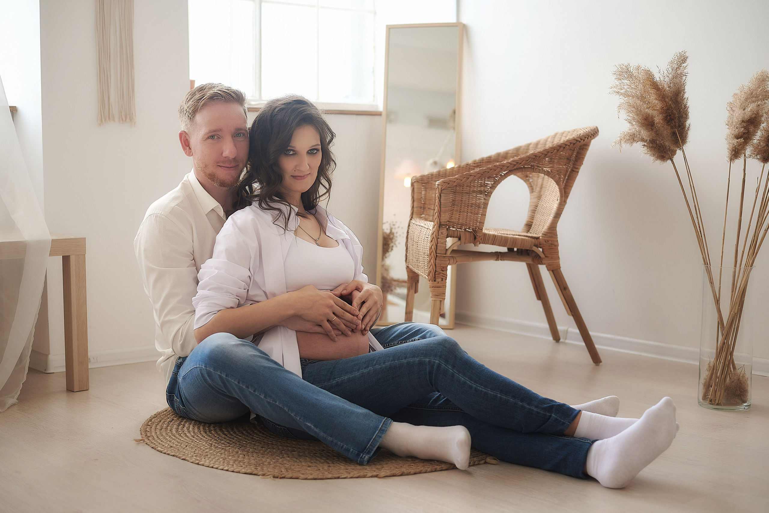 Фотосессиия — в ожидании малыша. Фотограф Елена Дука. Контент съемка. Семейная фотография