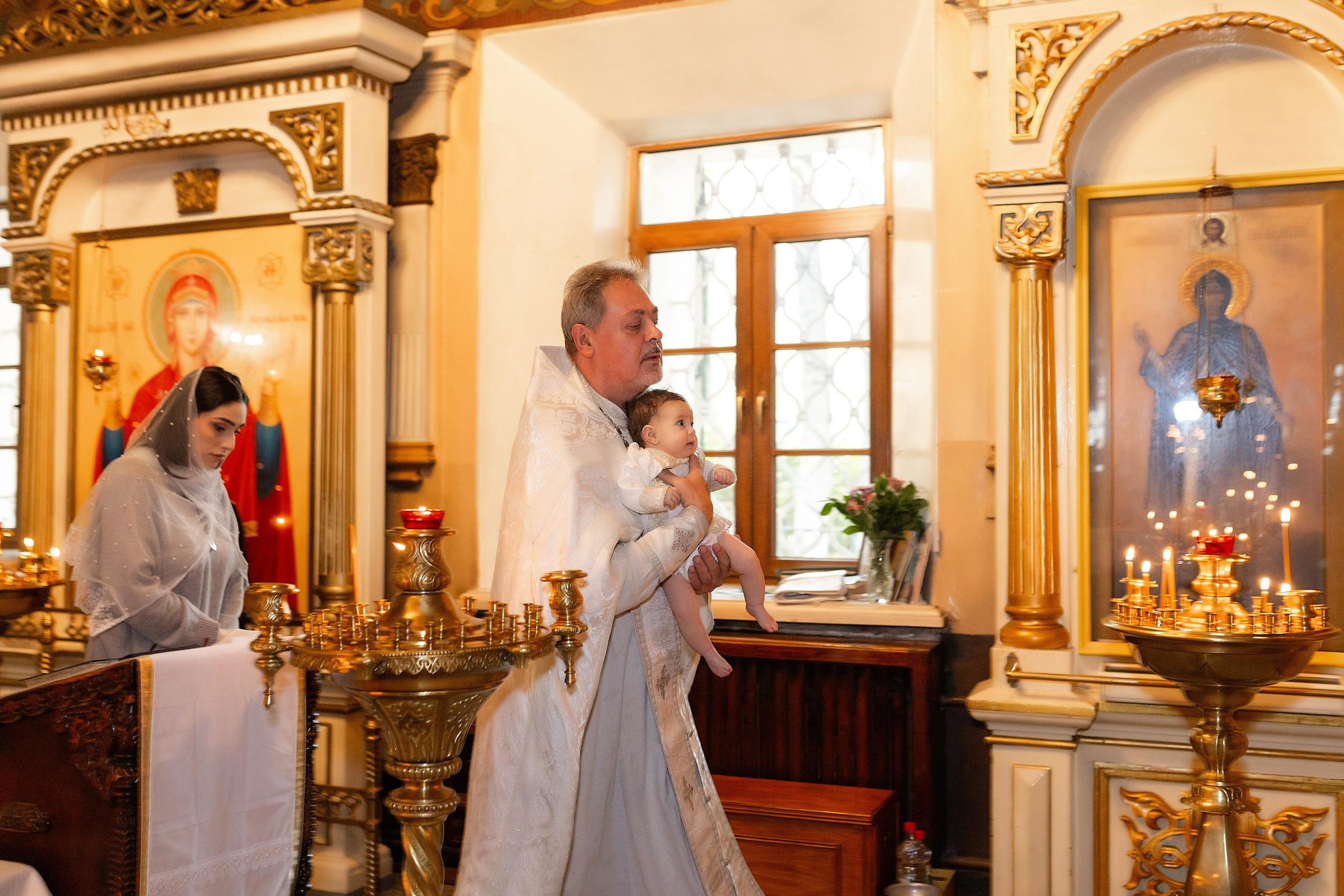 Таинство крещения Лилии. Фотограф в Железнодорожном и Балашихе
