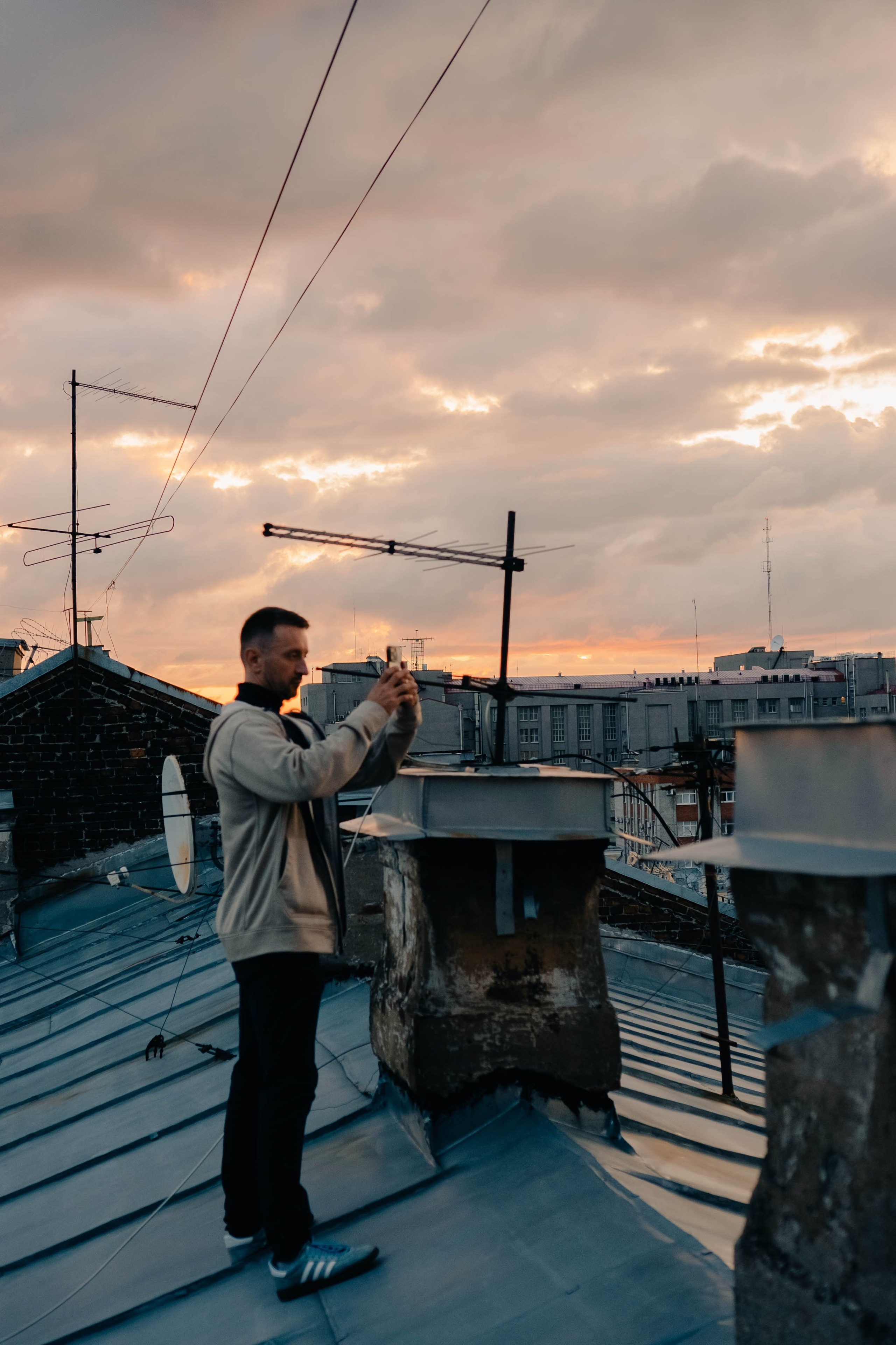 На крыше. Профессиональный фотограф, Санкт-Петербург — Виктория Богомолова