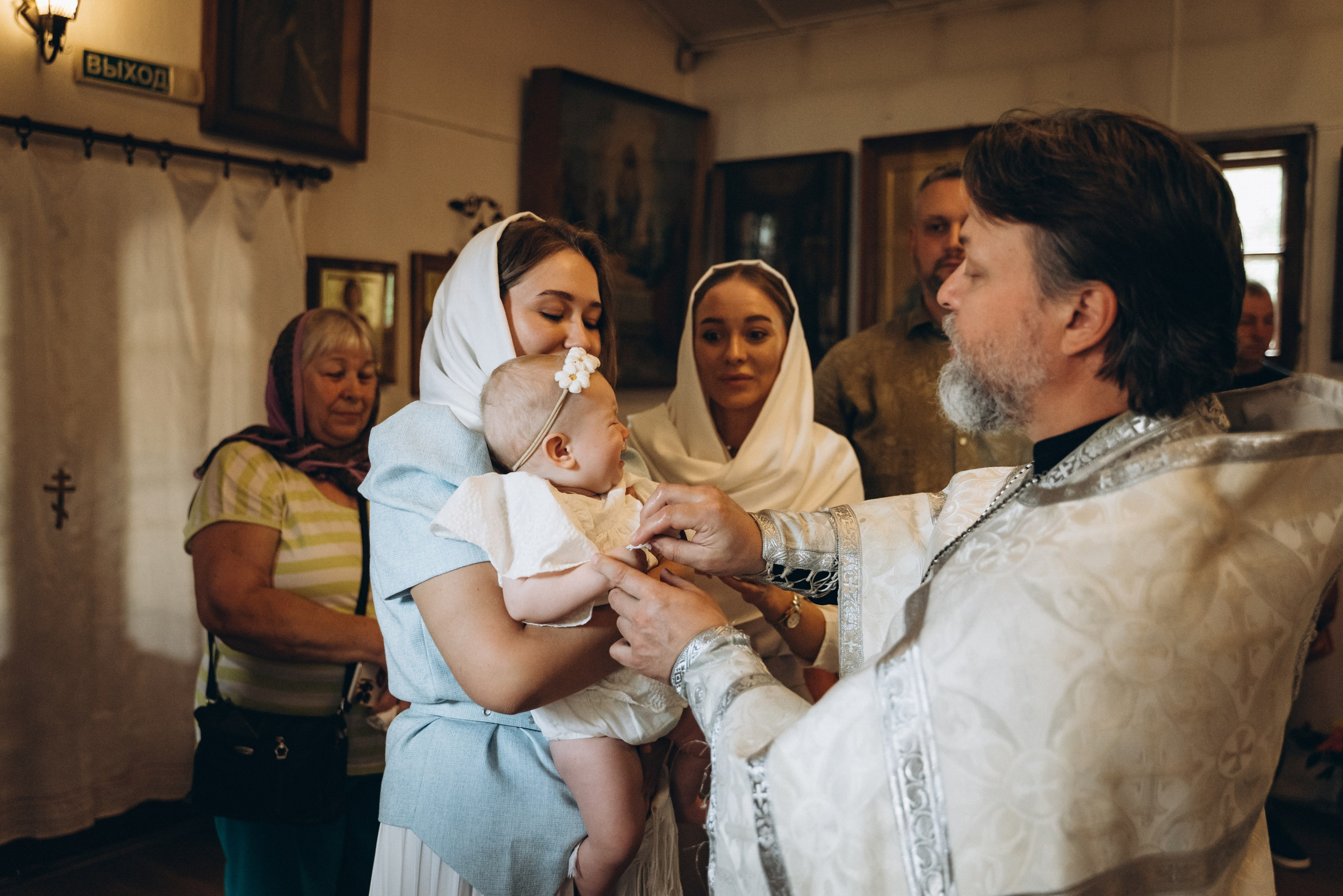 Крещение Есении. Семейный фотограф в Минске Дарья Дреко