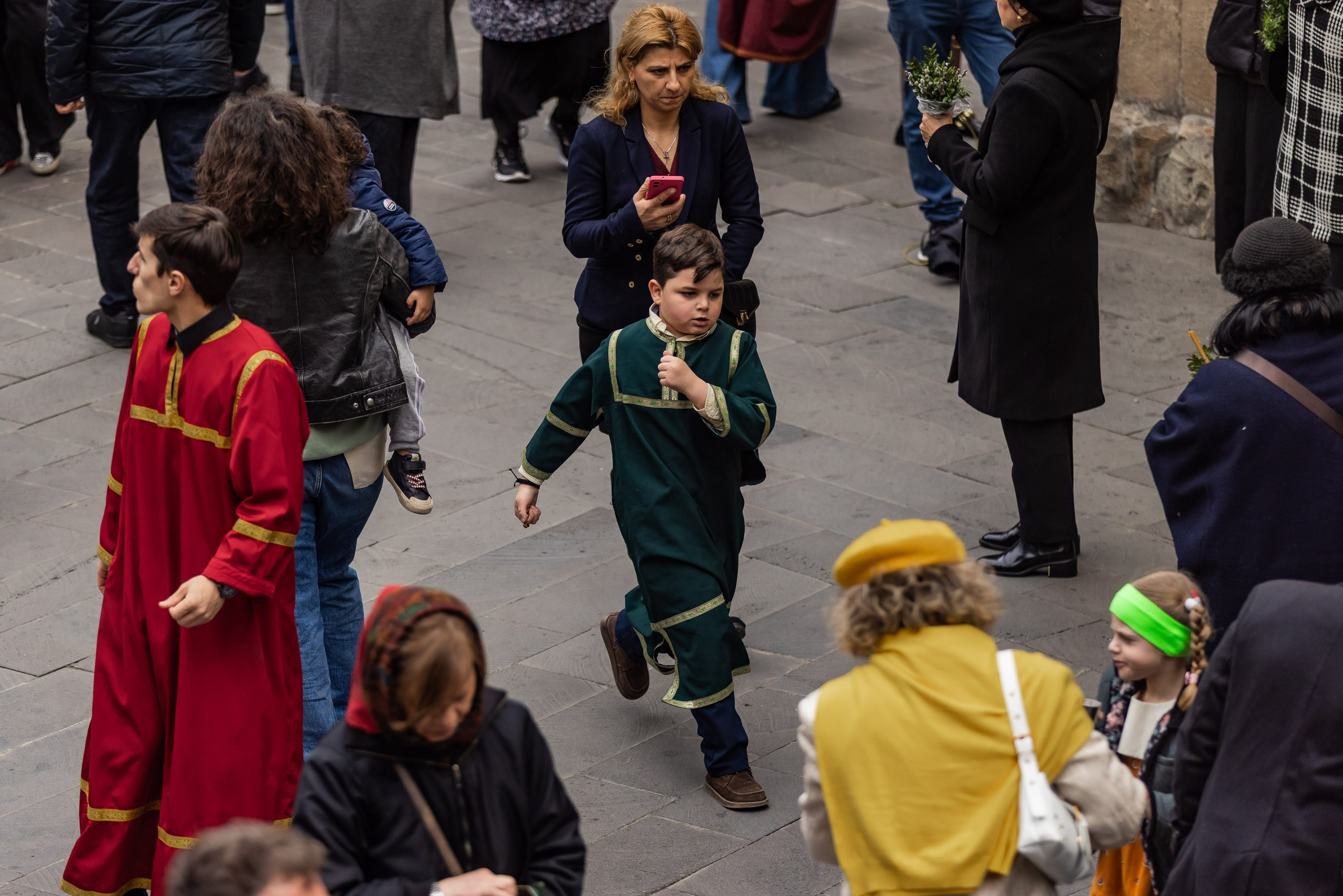 Вербное (Самшитовое) воскресенье в Грузии. Промышленный фотограф, фоторепортаж, Россия