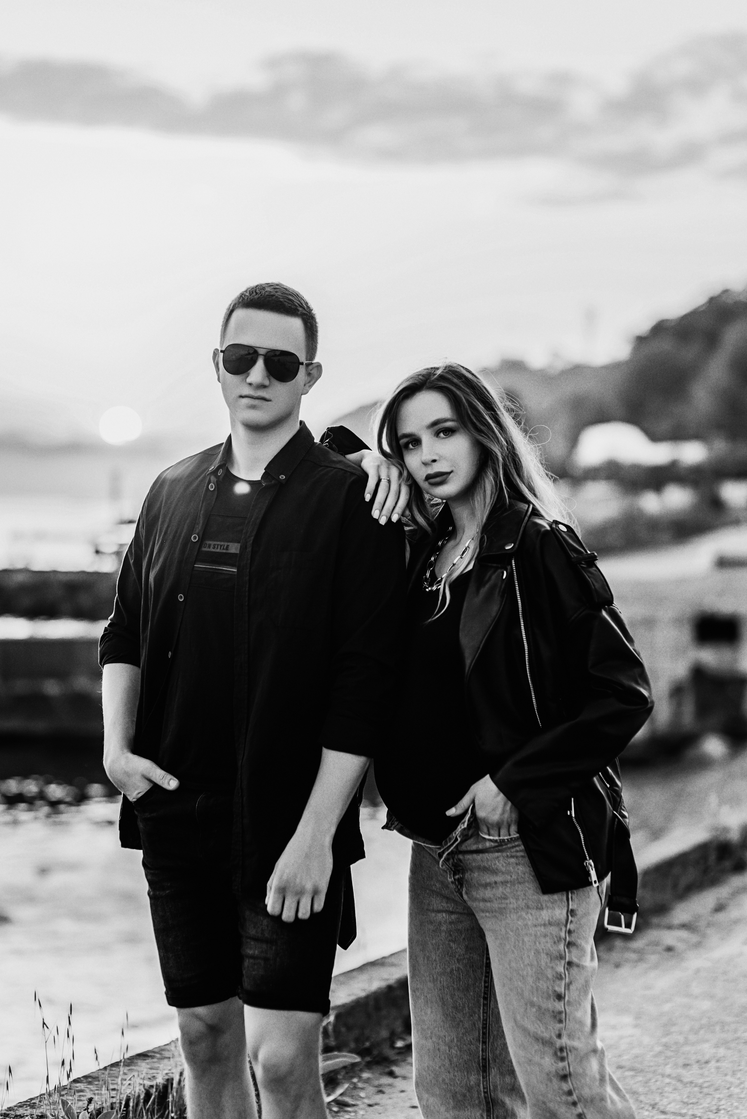 Nataliya & Dmitriy | B/W. ФОТОГРАФ ИРИНА ШАМАТАВА