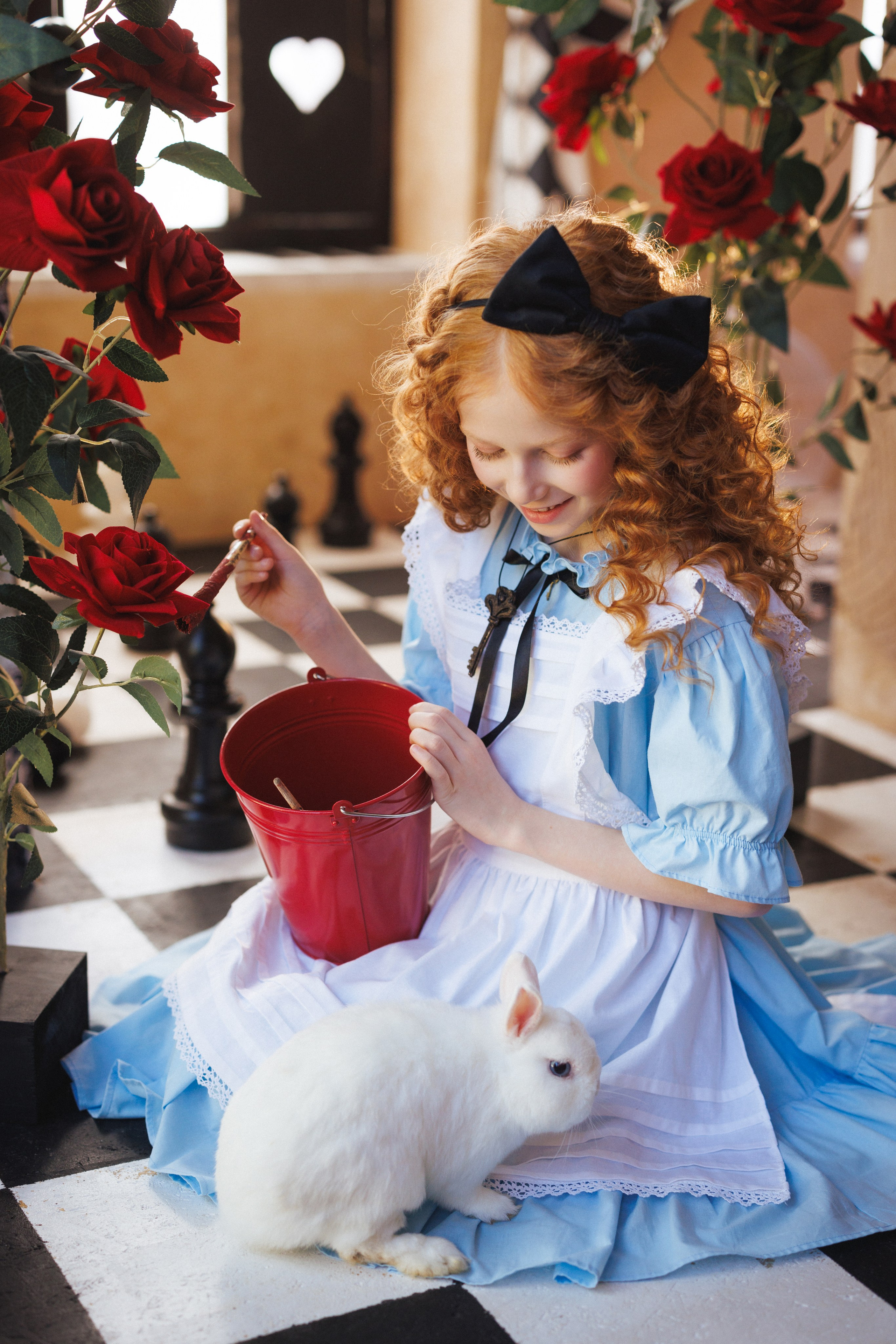 Фотосессия по мотивам мультфильма «Алиса в стране Чудес», фотостудия «Эль», город Краснодар. Семейный и детский фотограф в Краснодаре Анна Трашкова
