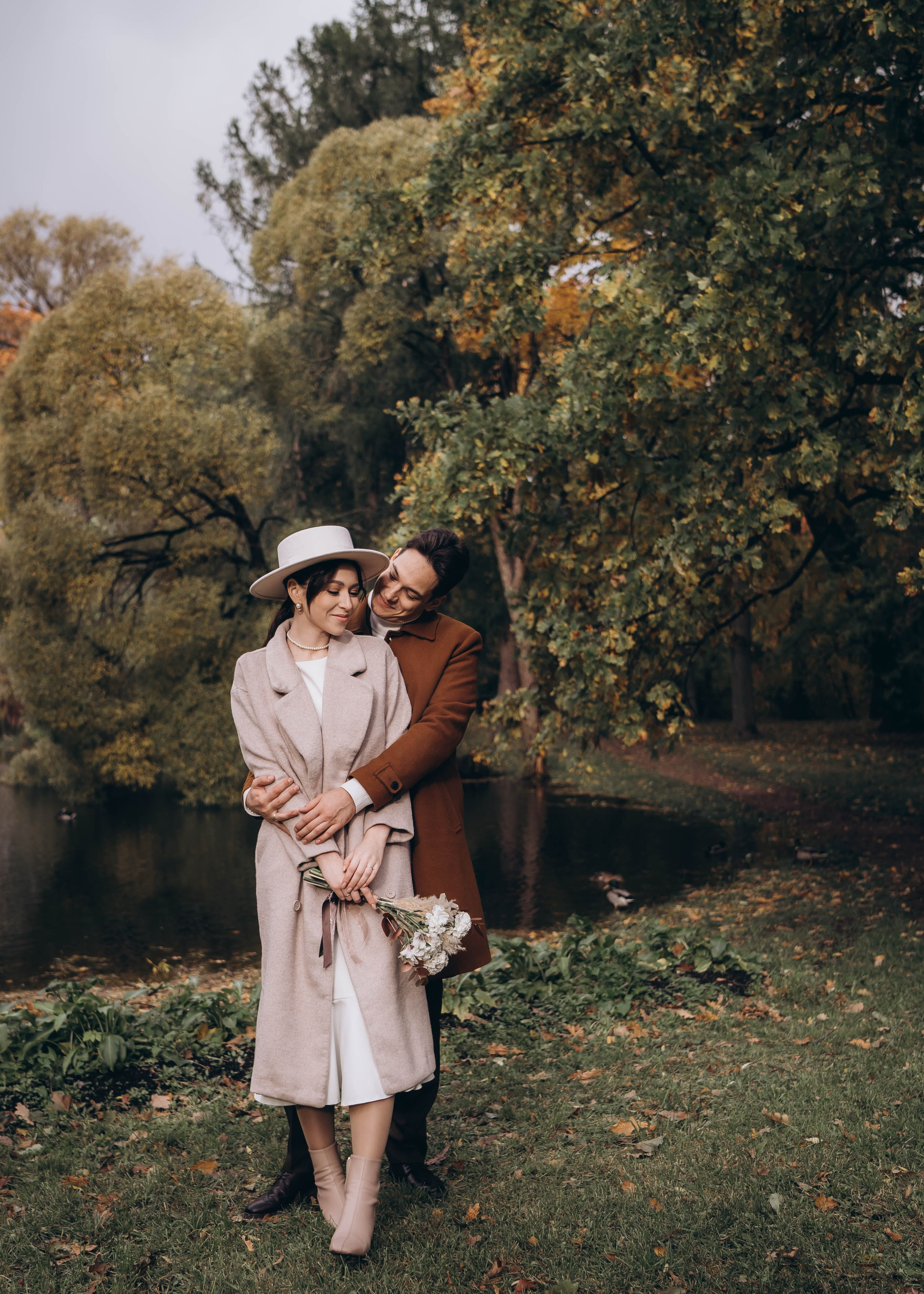 Лавстори в парке. Фотограф Ксения Овтина