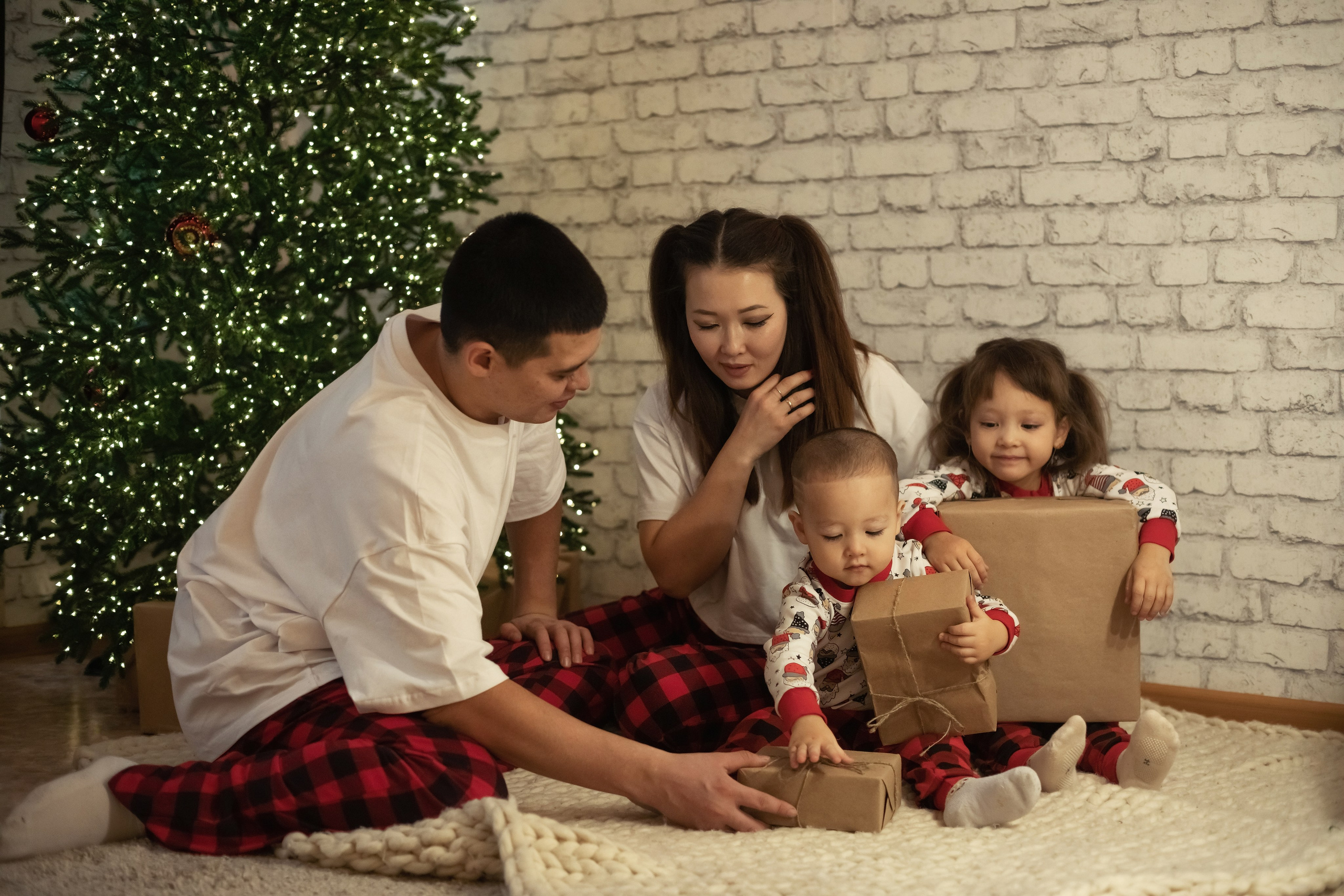 Новогодний вечер. Детский и семейный фотограф Анастасия Акатьева Оренбург/Курган