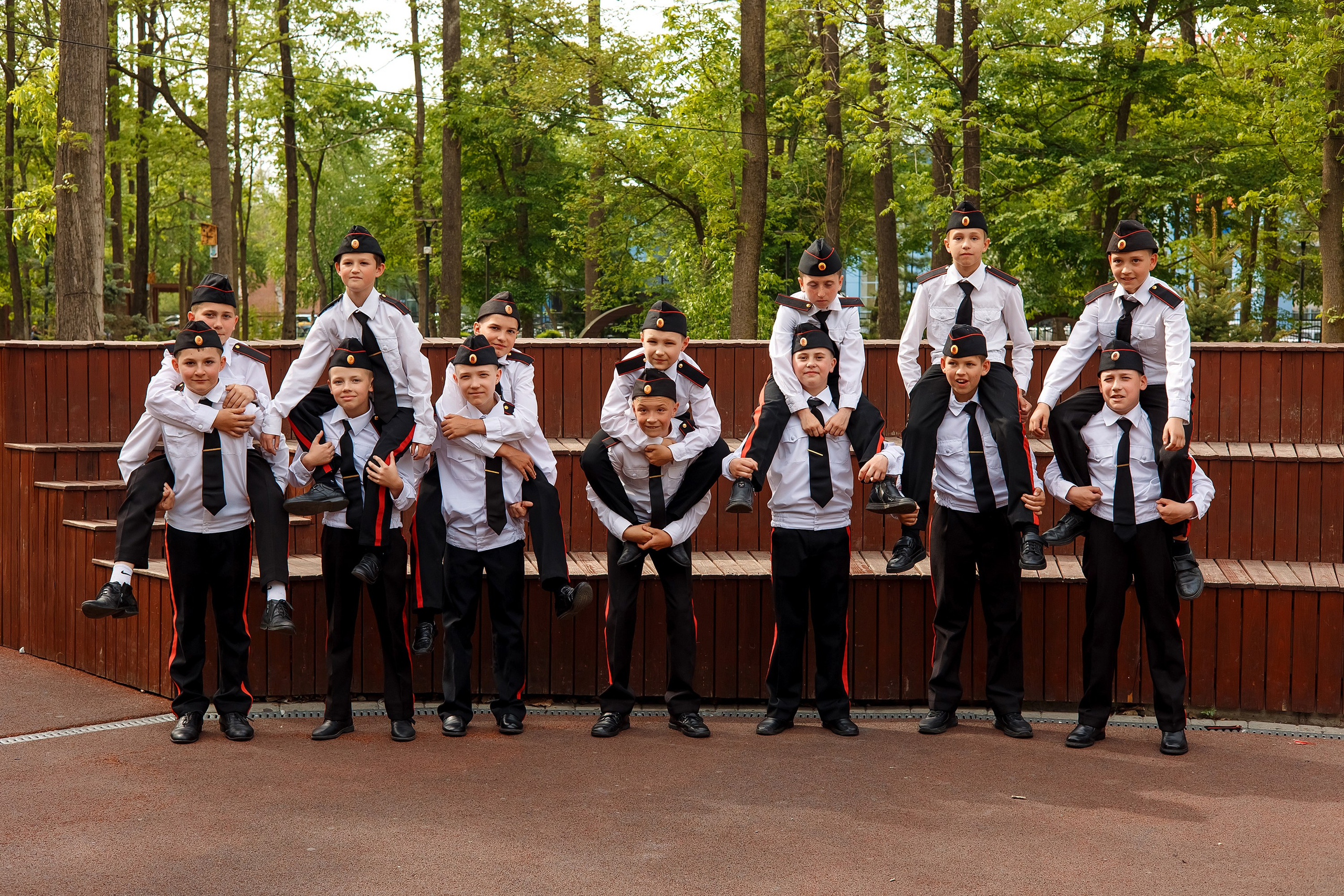 4 класс Кадеты. Фотограф Любовь Корниенко, Примоский край