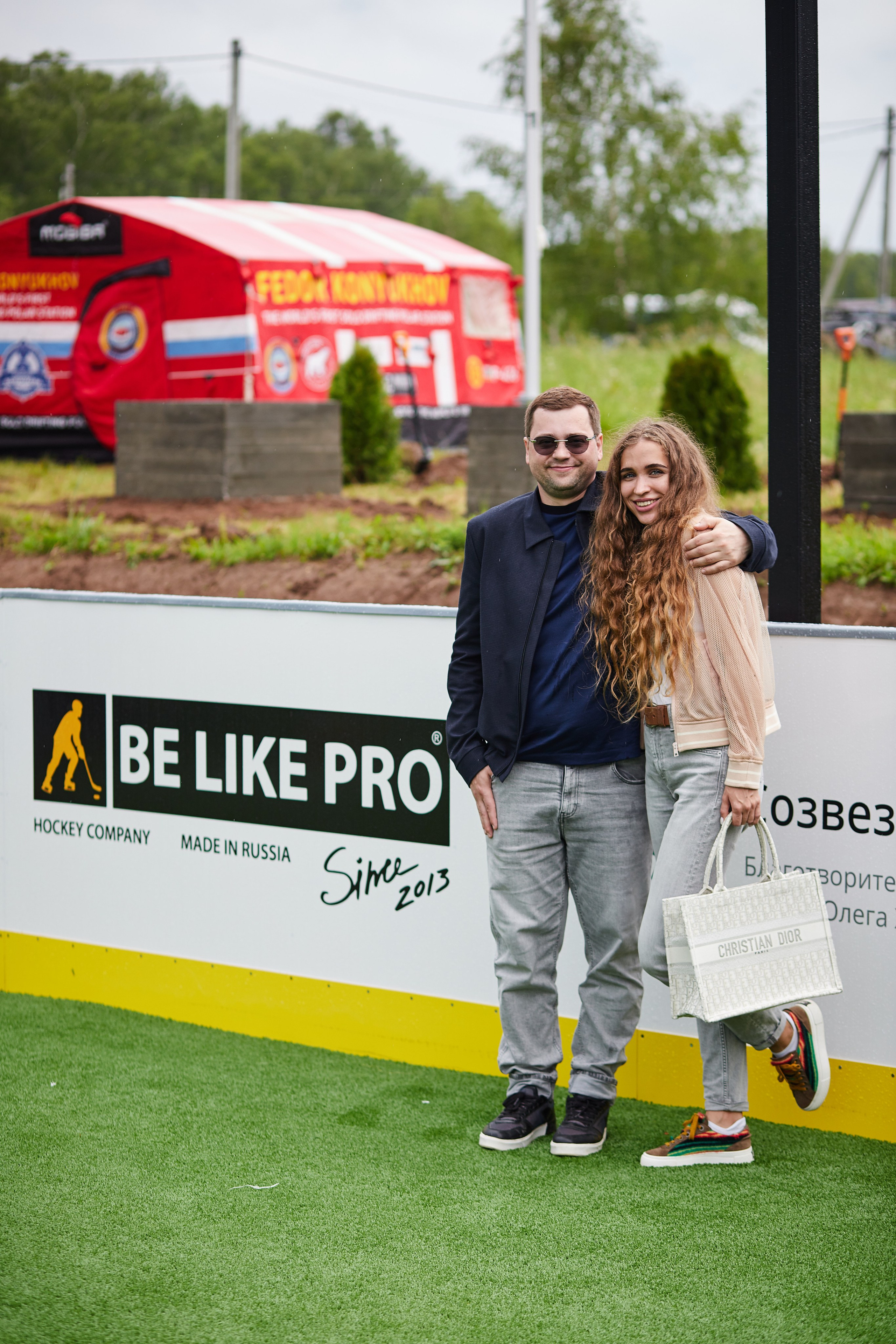 Открытие хоккейной площадки с Федором Конюховым. Репортажный Фотограф