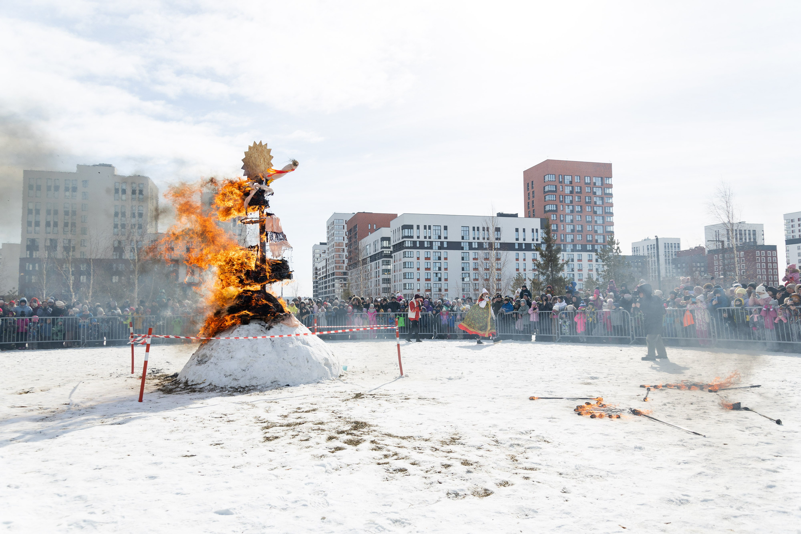 Масленица у застройщика «Эталон». Фотограф Родион Нарудинов