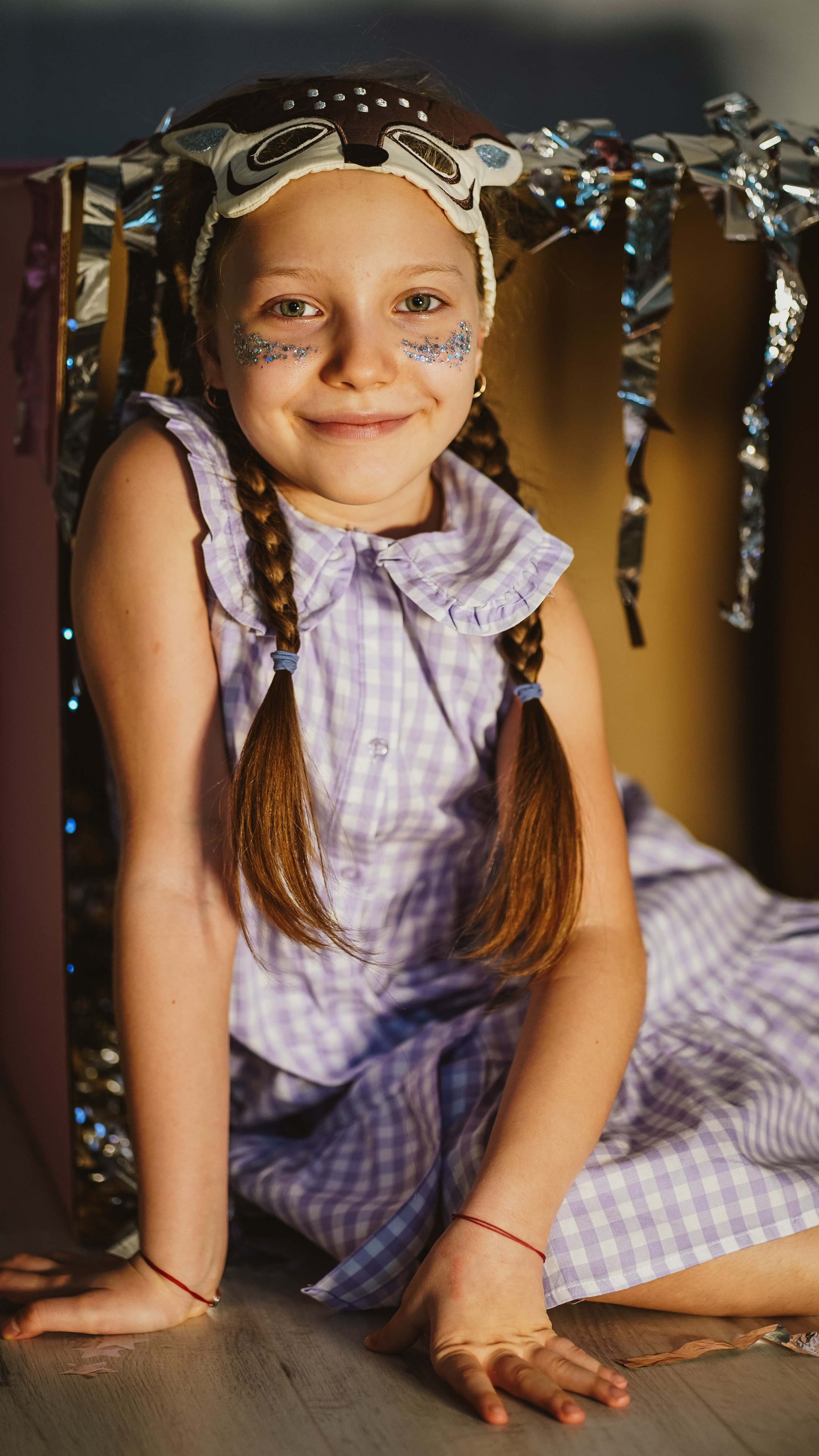 Аня и Даша новогодние. Семейный и детский фотограф в Москве (Тинао) Галкина Алевтина