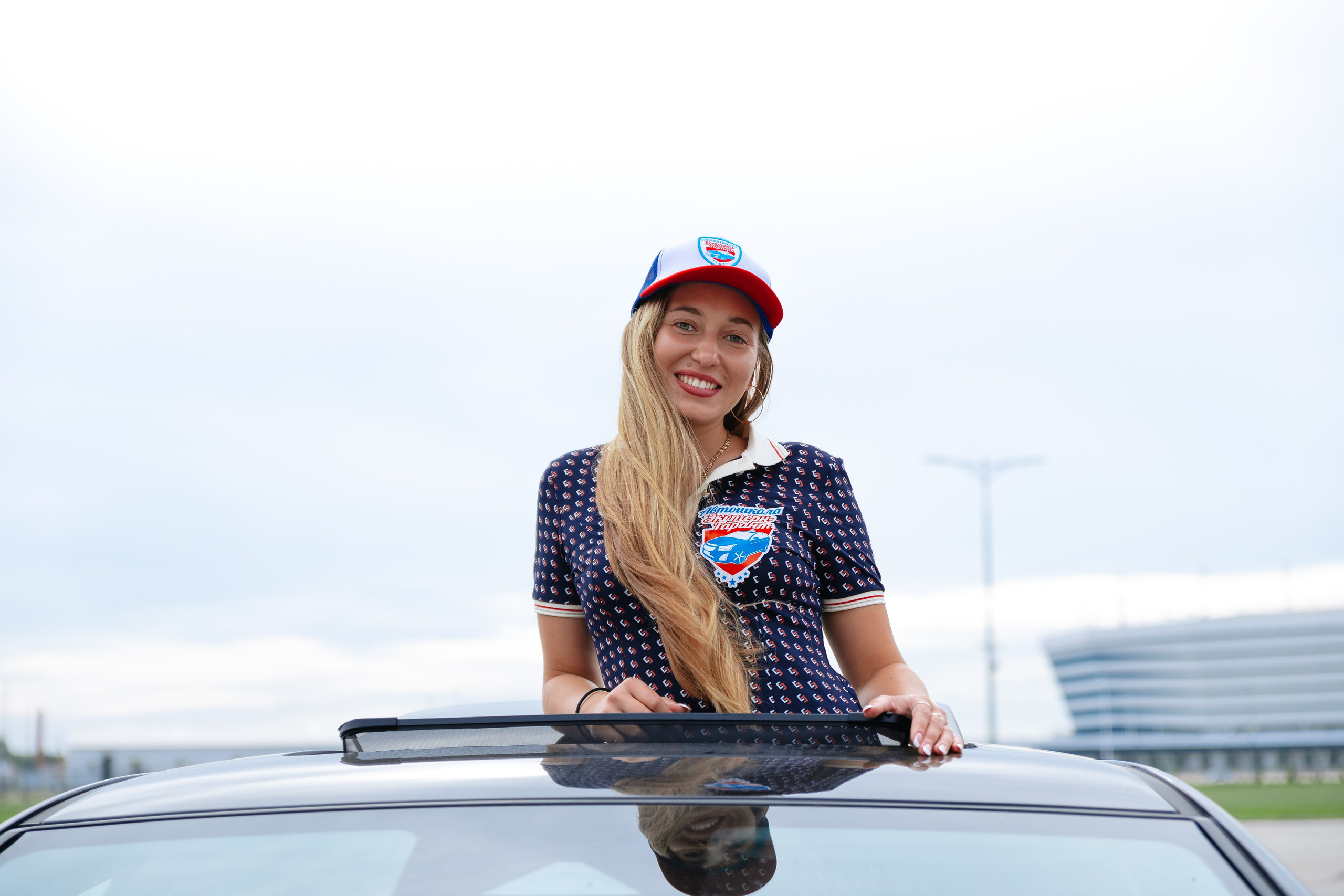 Extern-Garant Driving School. Content shooting. KRIS KRUPINNIKOVA