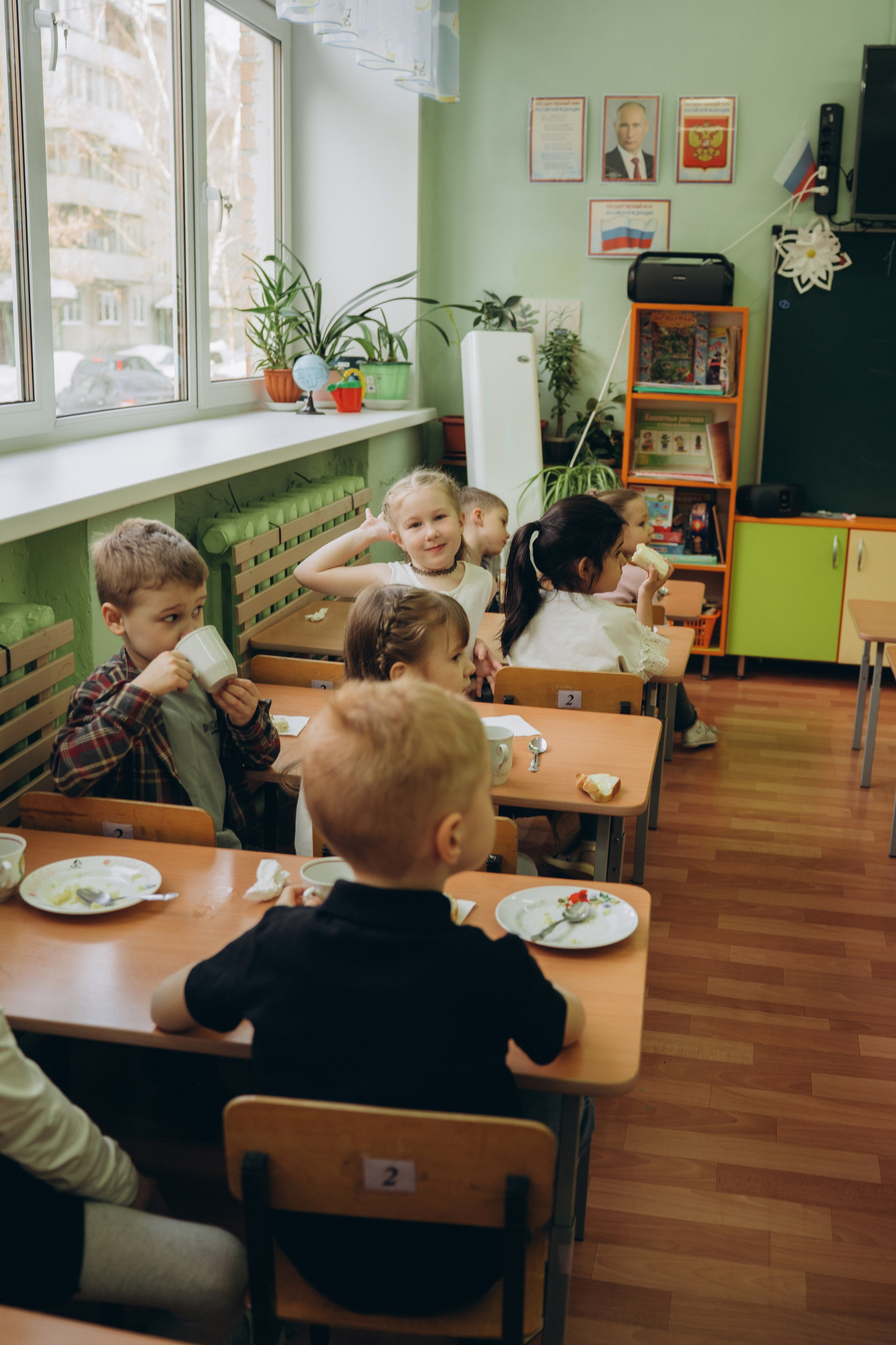 Репортаж в саду. Семейный фотограф • Домашние съемки в Нижнем Новгороде