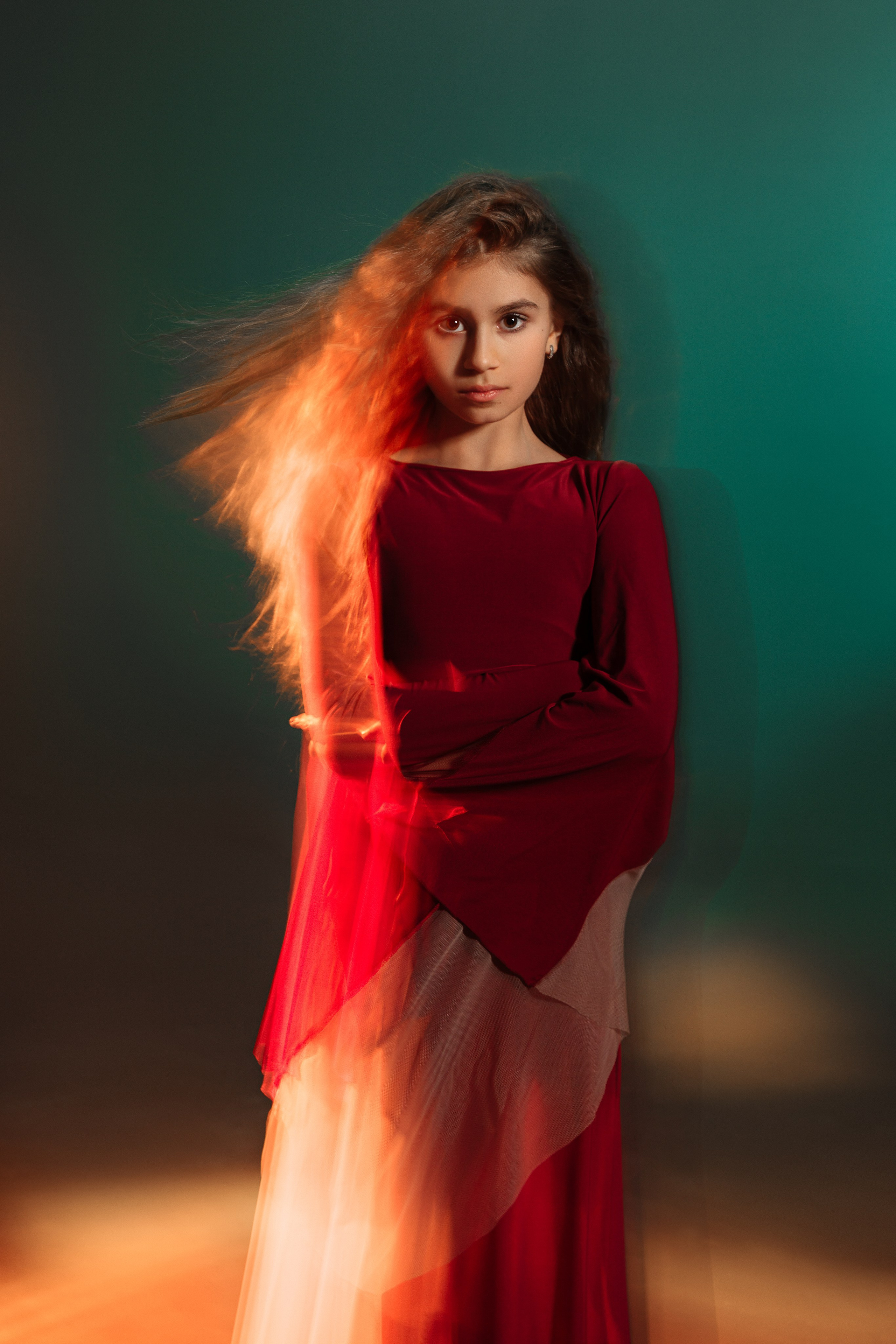 Лина, танец огня. Портретный фотограф в Санкт-Петербурге Дмитриева Наталия