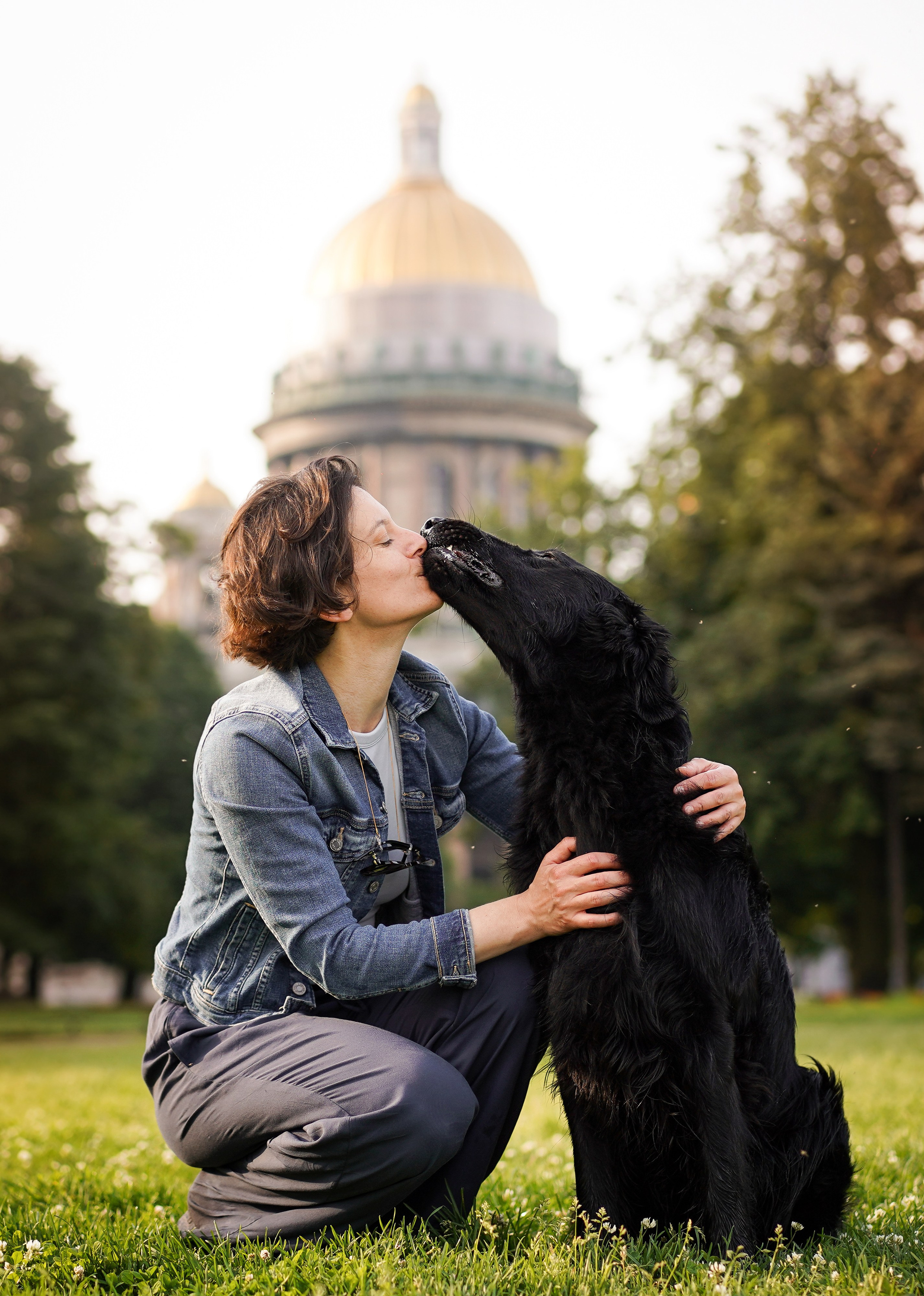Анна и Мустик. Фотограф-анималист в Санкт-Петербурге Яна Мартынова