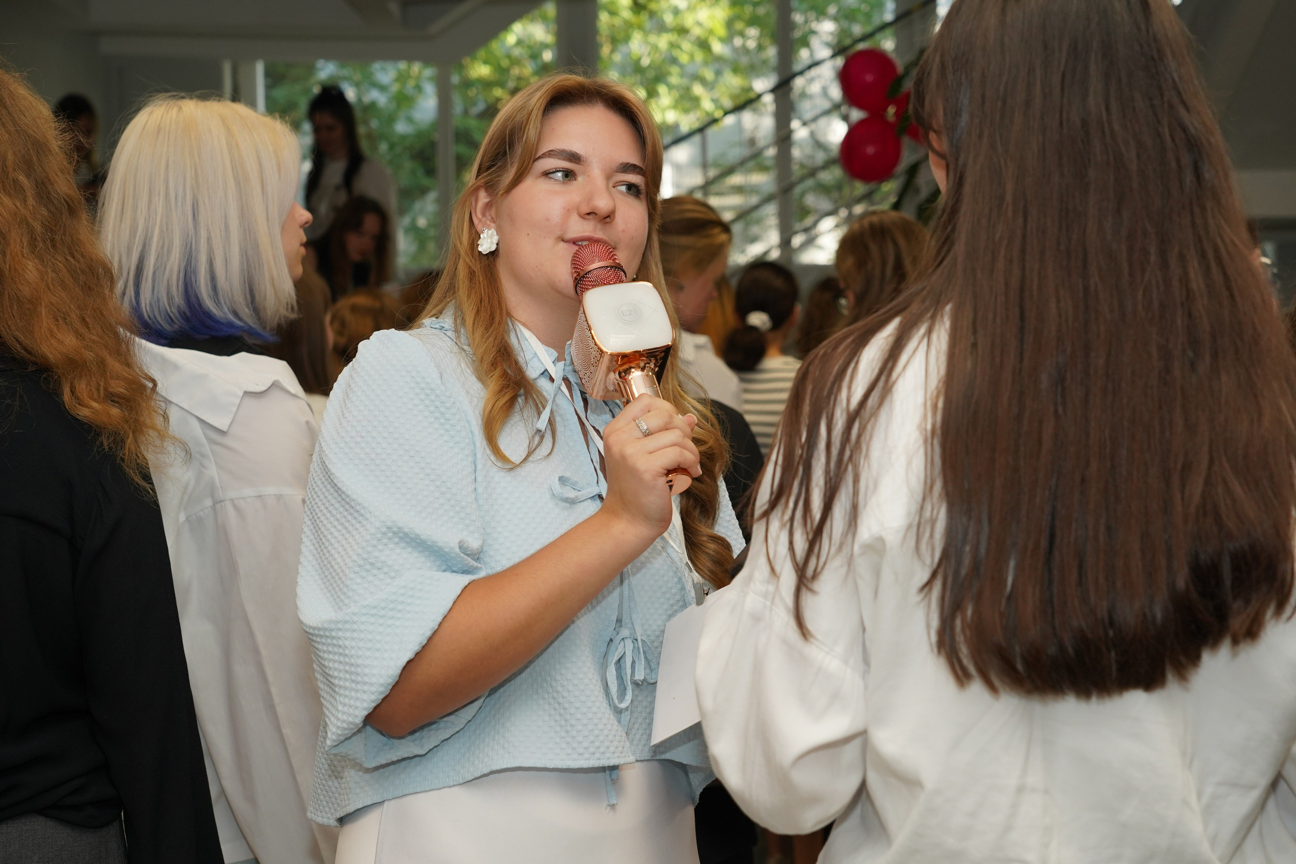 Съемка университетского мероприятия