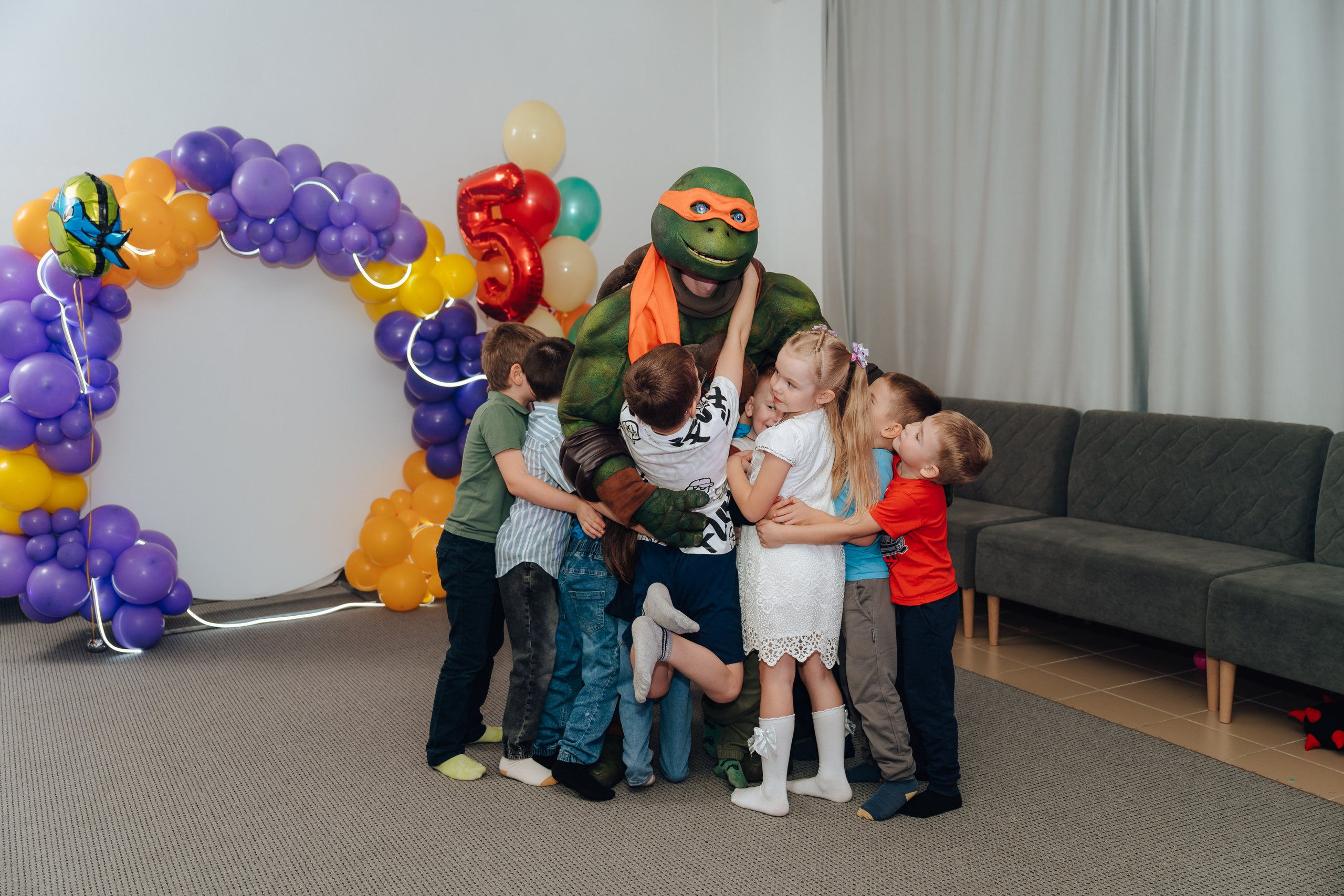 Праздник Матвея Мультифокс. Детский и семейный фотограф Катерина Мишина