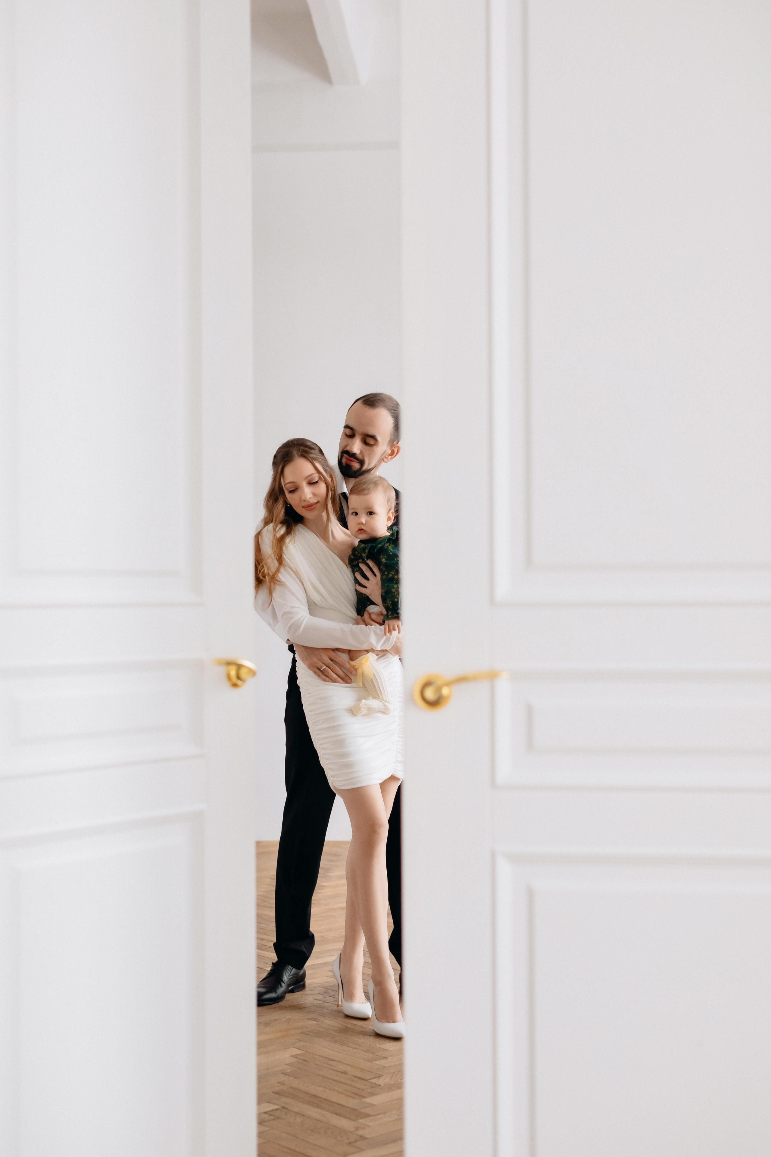 Оливия и родители. Фотограф в Москве Ольга Сатони