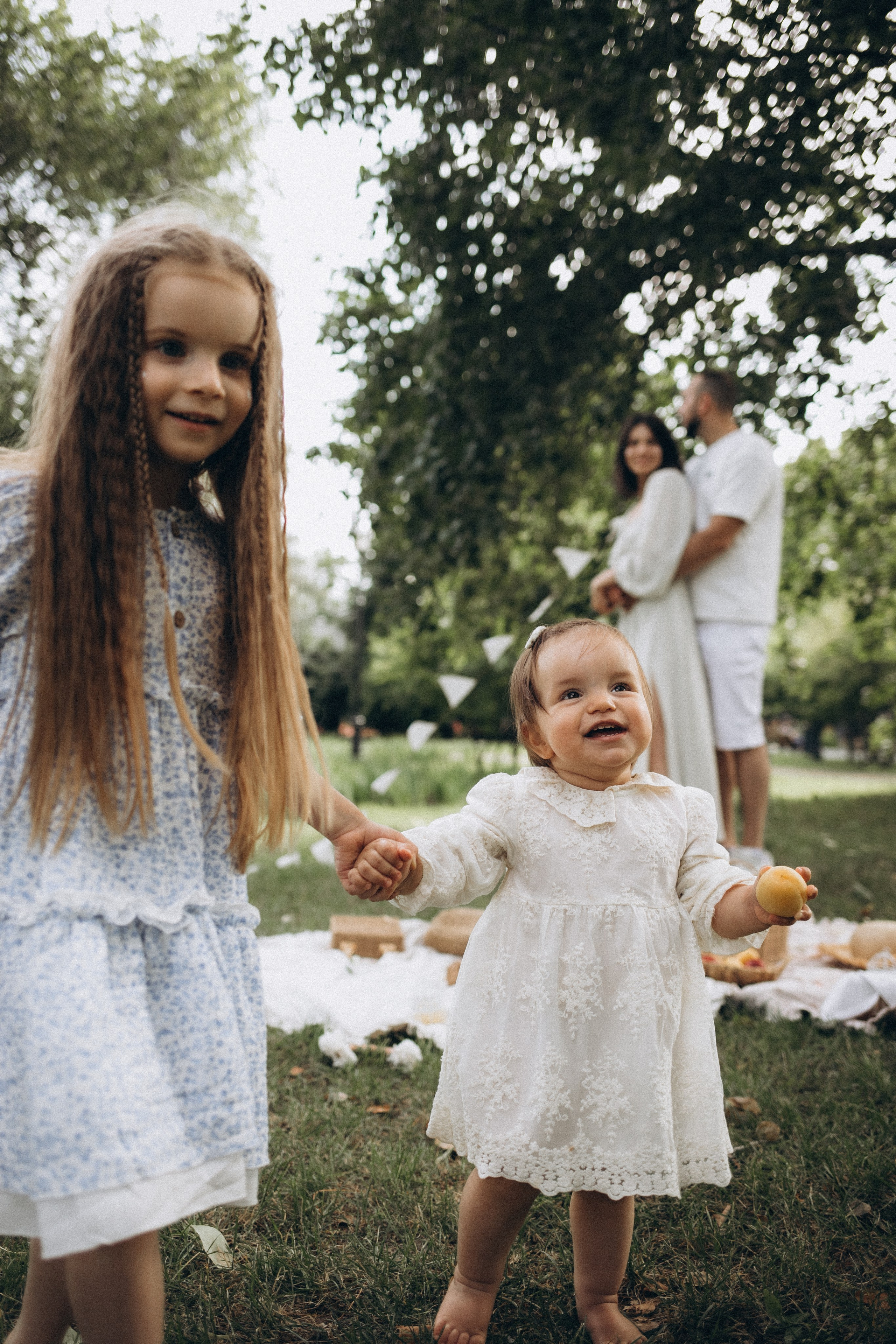 Летний семейный пикник на природе. Семейный и свадебный фотограф Анна Кожокарь