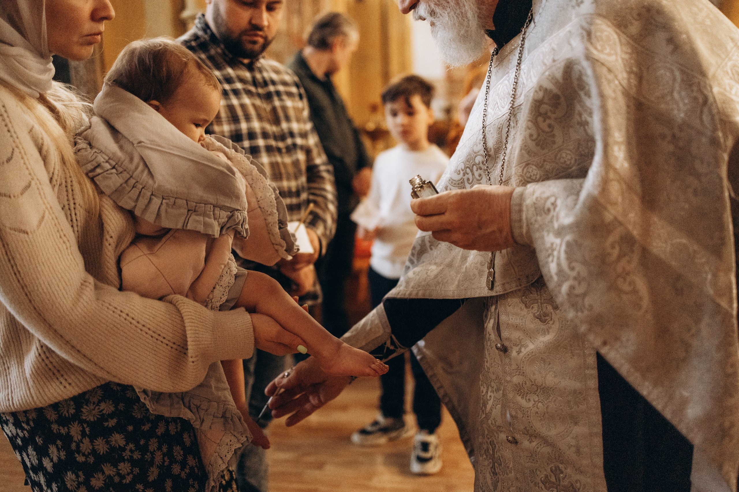 Крещение. Семейный фотограф в Москве Ксения Аганина