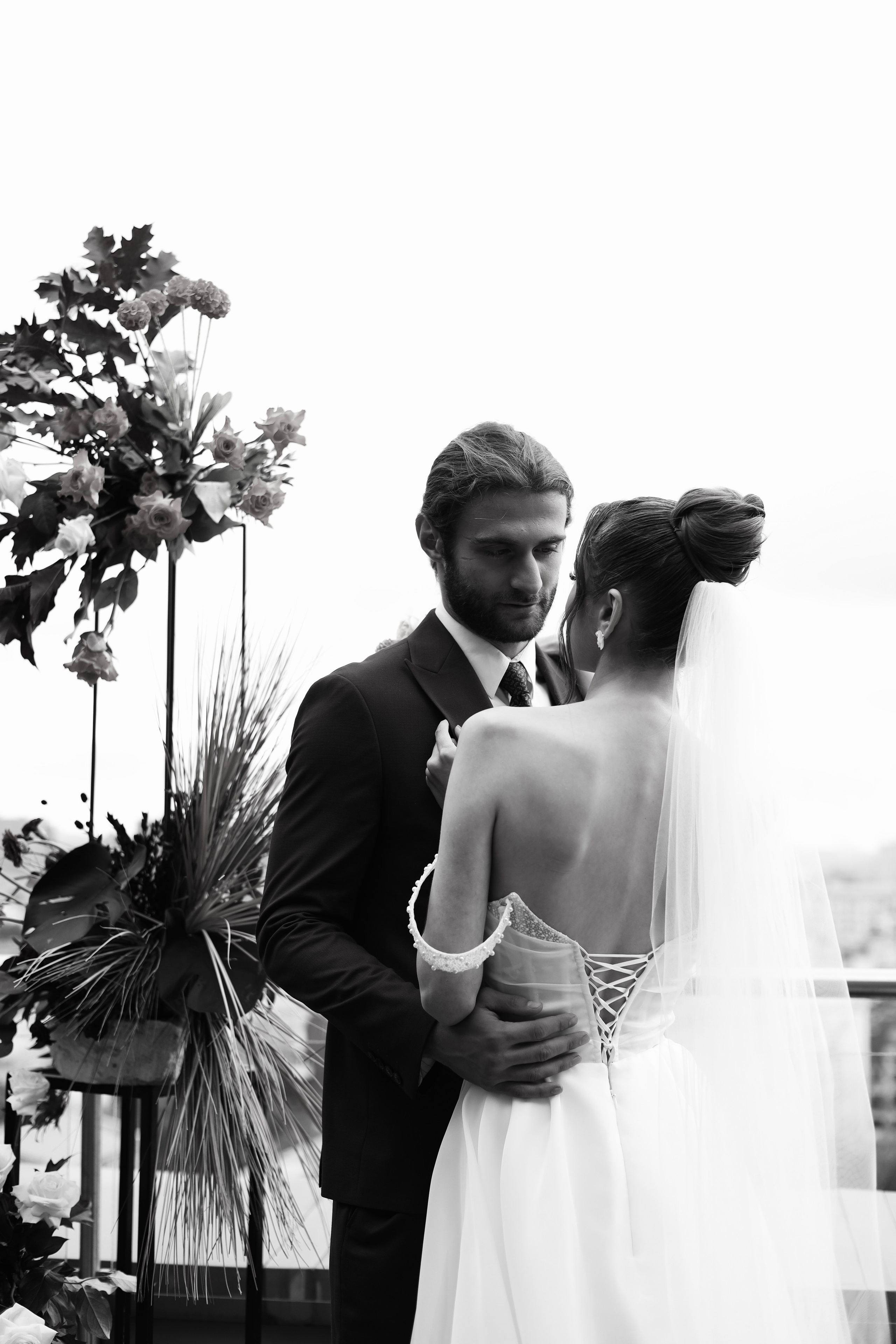 Савелий и Мария | Roof hotel Continental. Свадебный фотограф Москва