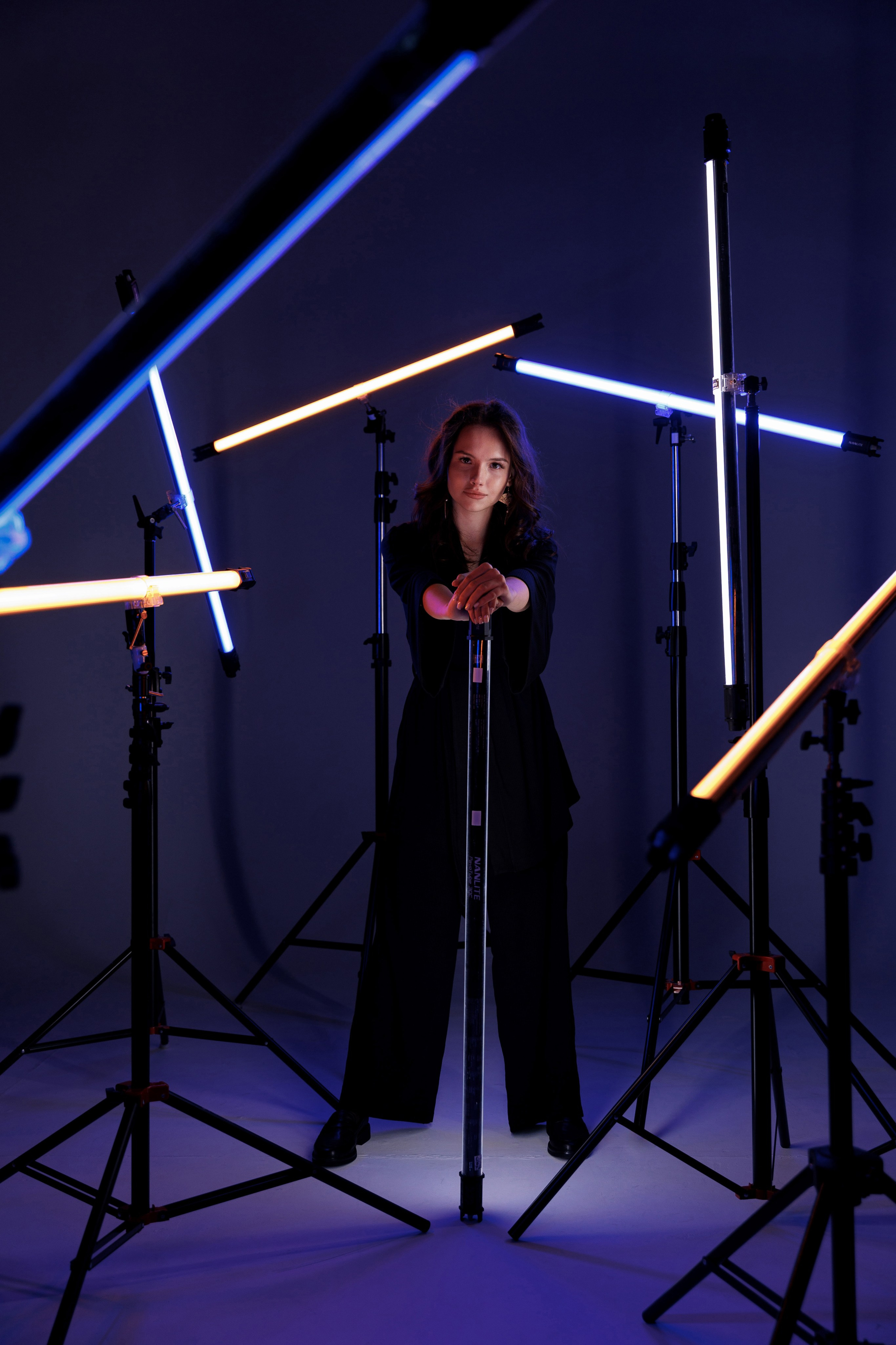 Неоновая съемка в студии Окла. Выпускные альбомы и фотокниги в Уфе и РБ