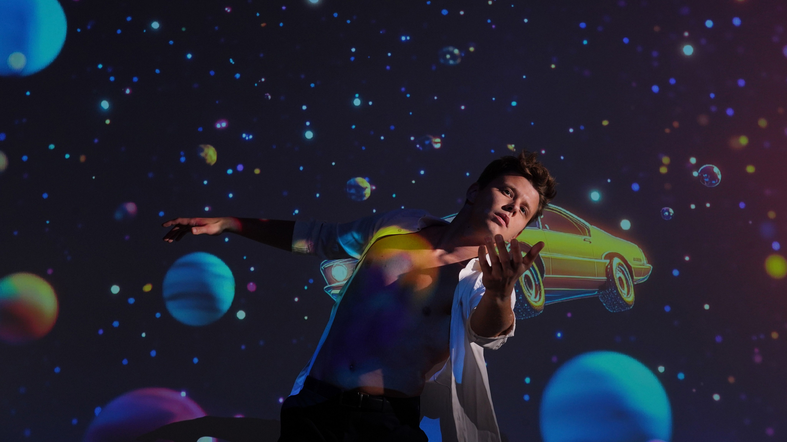 Фотосессия с проектором. Студийный и портретный фотограф в САНКТ-ПЕТЕРБУРГЕИрина Махаон