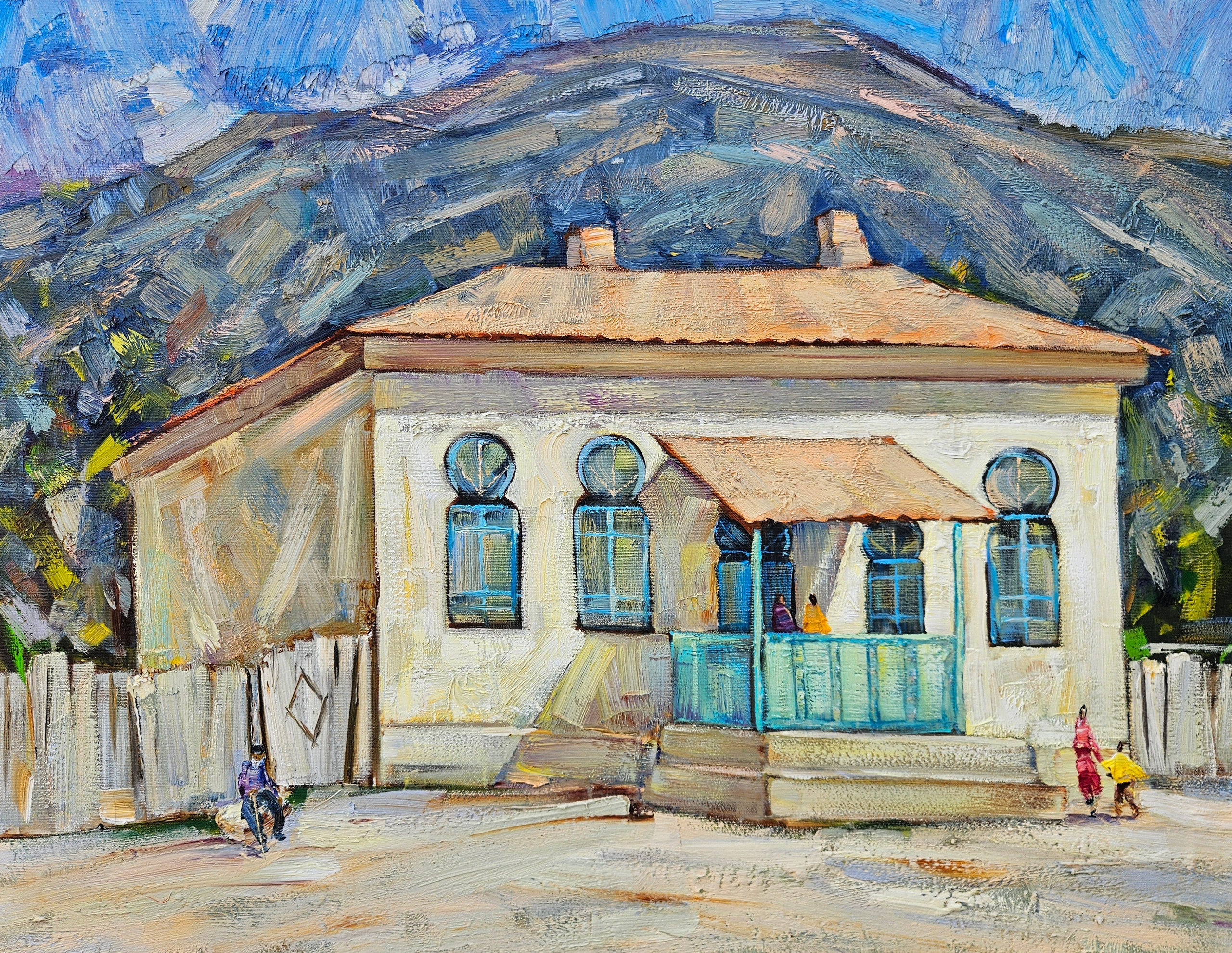 Бахчисарайский район, домик, осень, крым