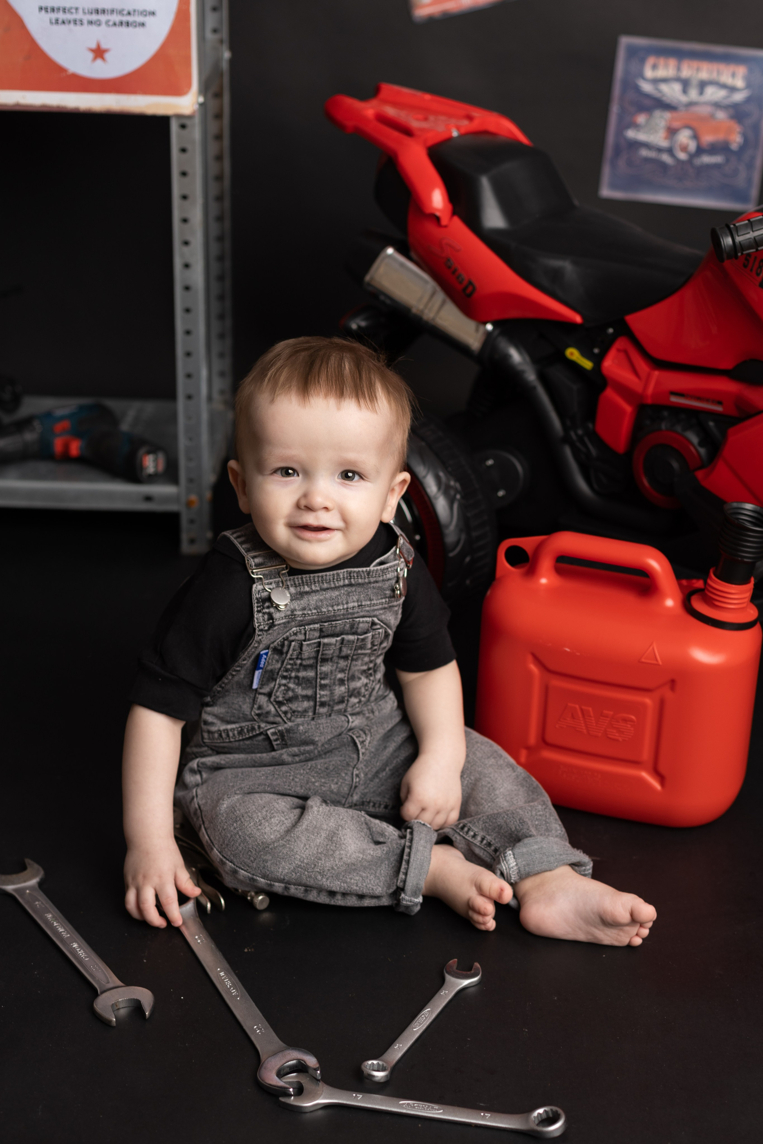 Фотопроект «Гараж». Фотограф новорожденных, детский фотограф в г. Оренбурге Екатерина Козлова