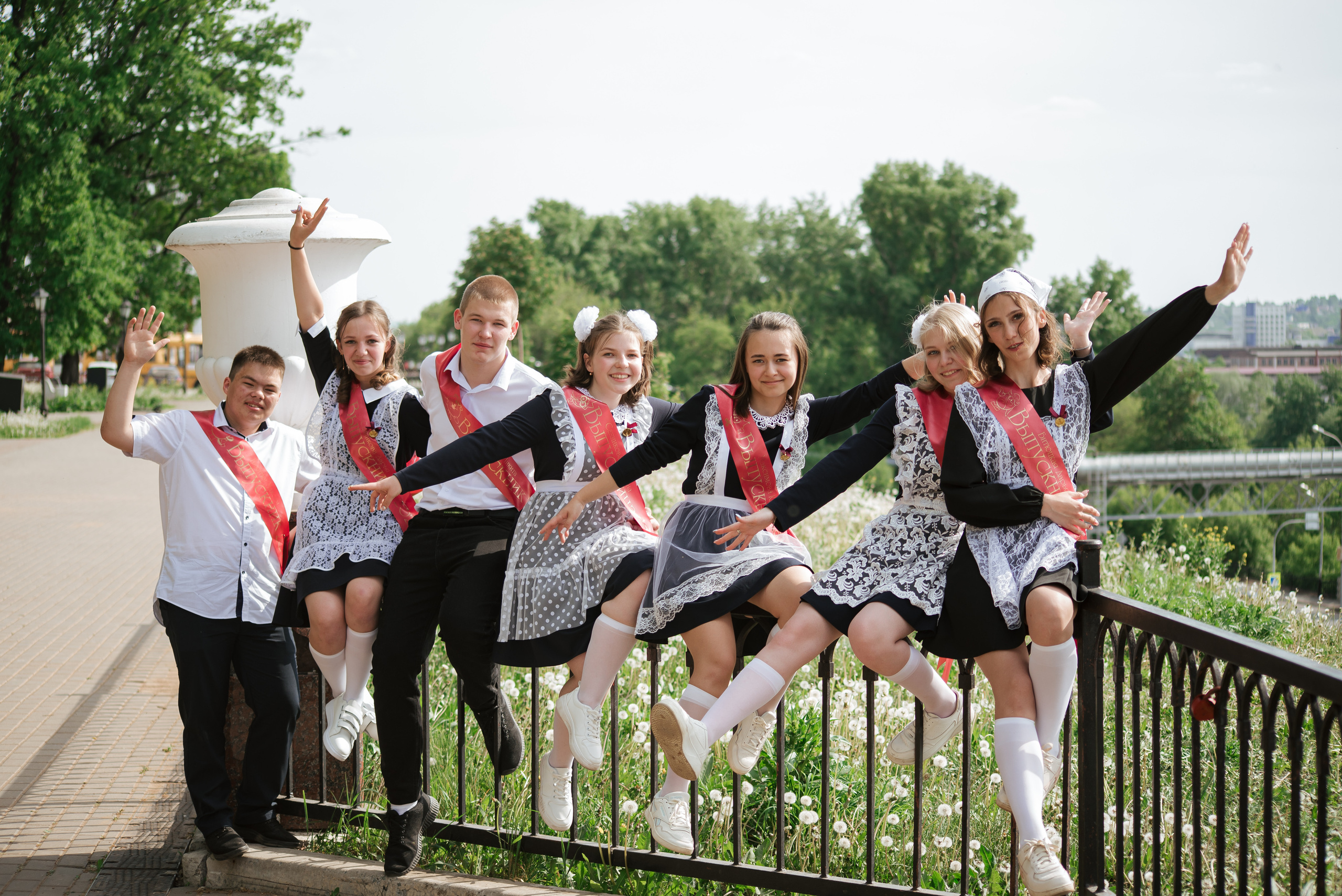 Последний звонок у 9 класса. Фотограф Екатерина Шереметова Ижевск Сарапул Воткинск